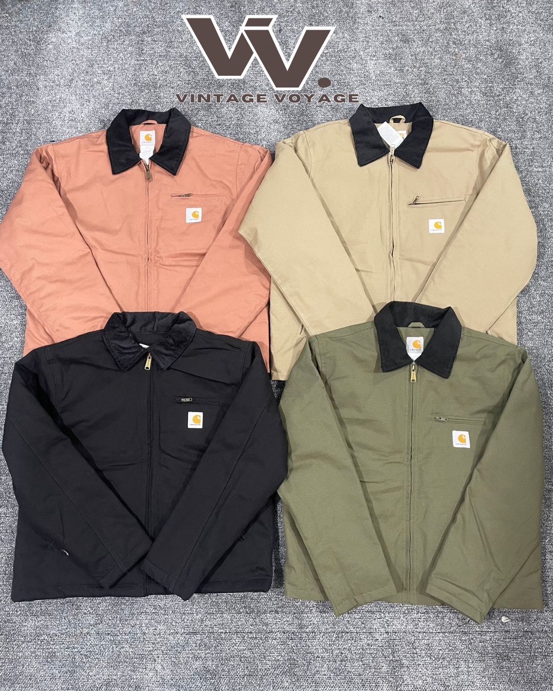 Carhartt reworked style mix colour Detroit jackets #1812