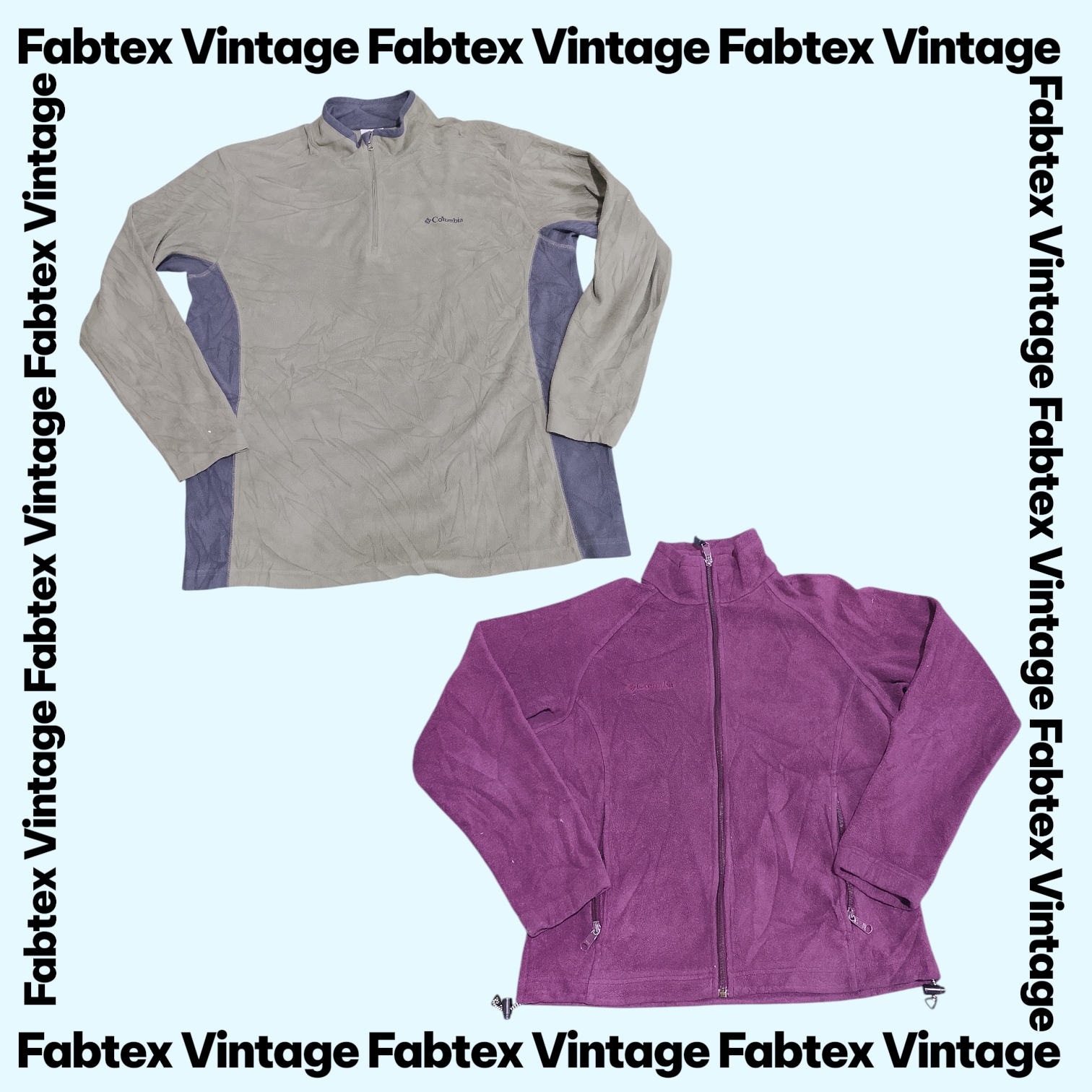 (FV-808) Jaqueta de Fleece Columbia Mix