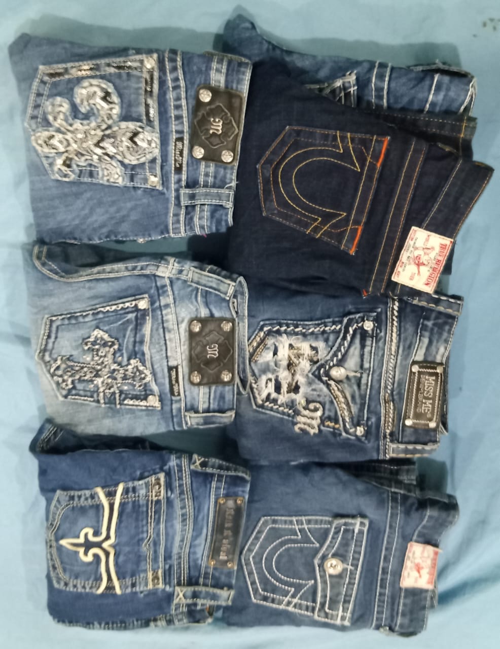 Miss Me Rock Revival True Religion jeans