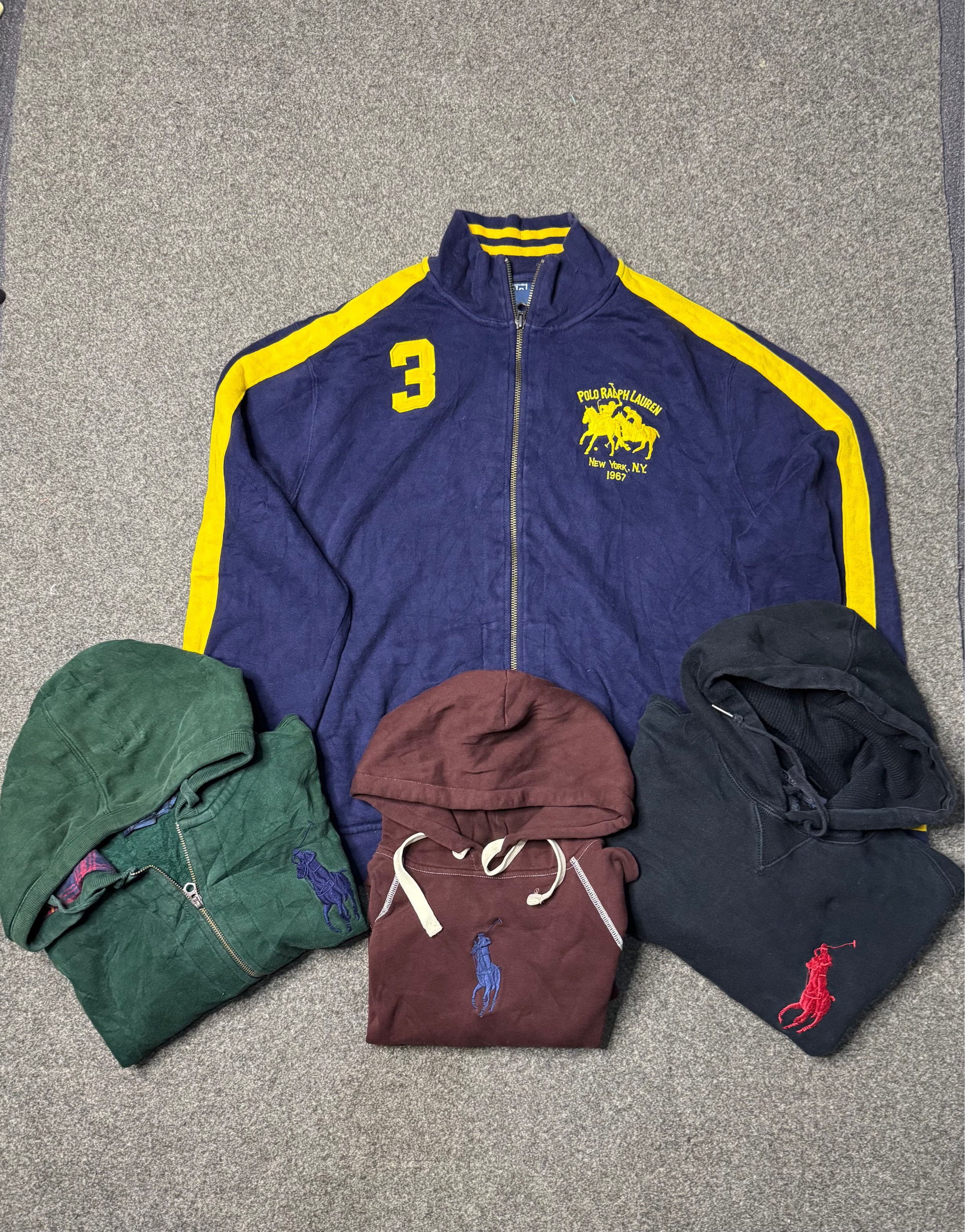 Ralph Lauren Hoodie & Full Zipper Sweatshirt