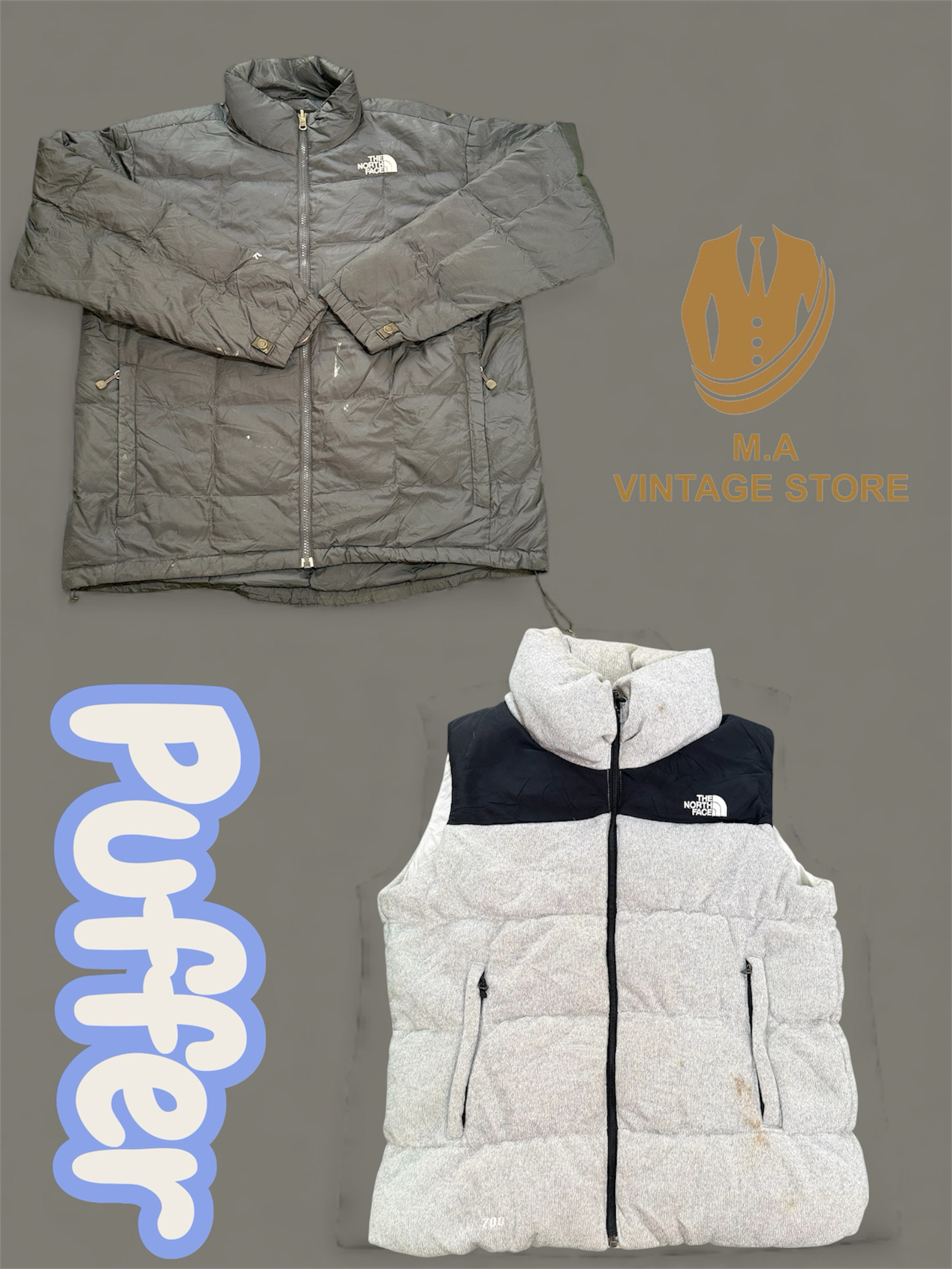 Die North Face Puffer Jacket