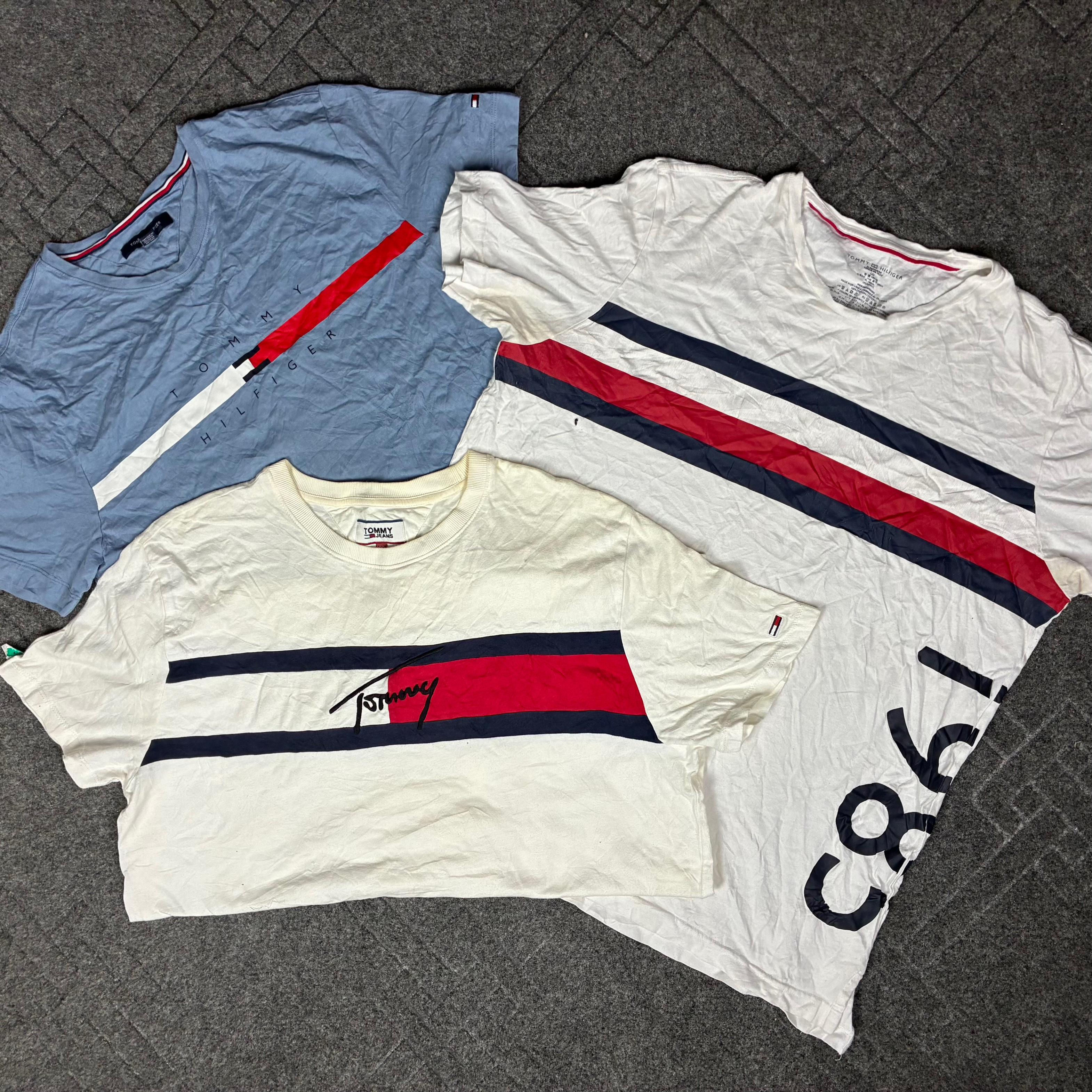 Maglietta con logo classico Tommy Hilfiger (CV:101)