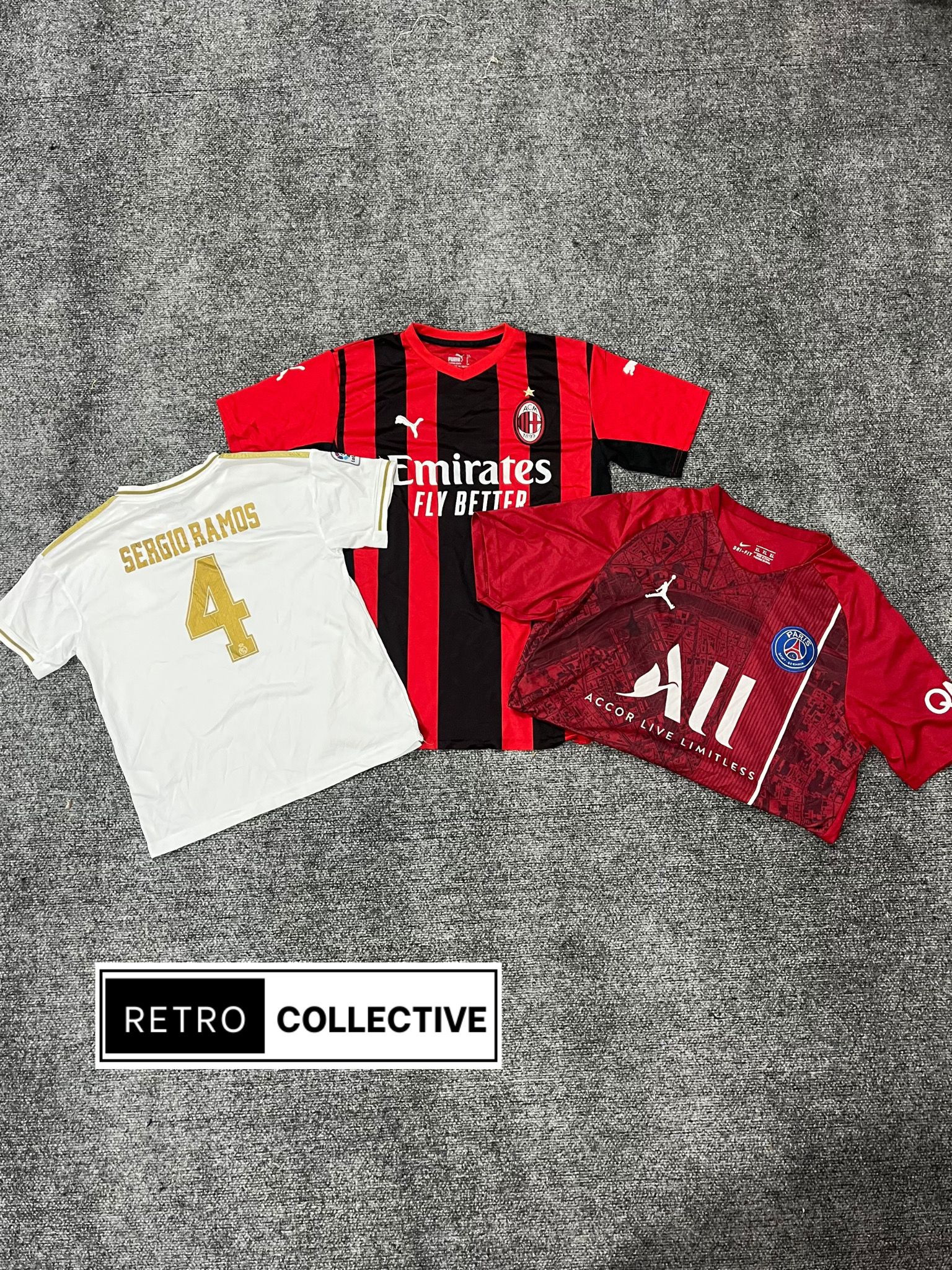 Maillots de clubs de football classiques {18/12}