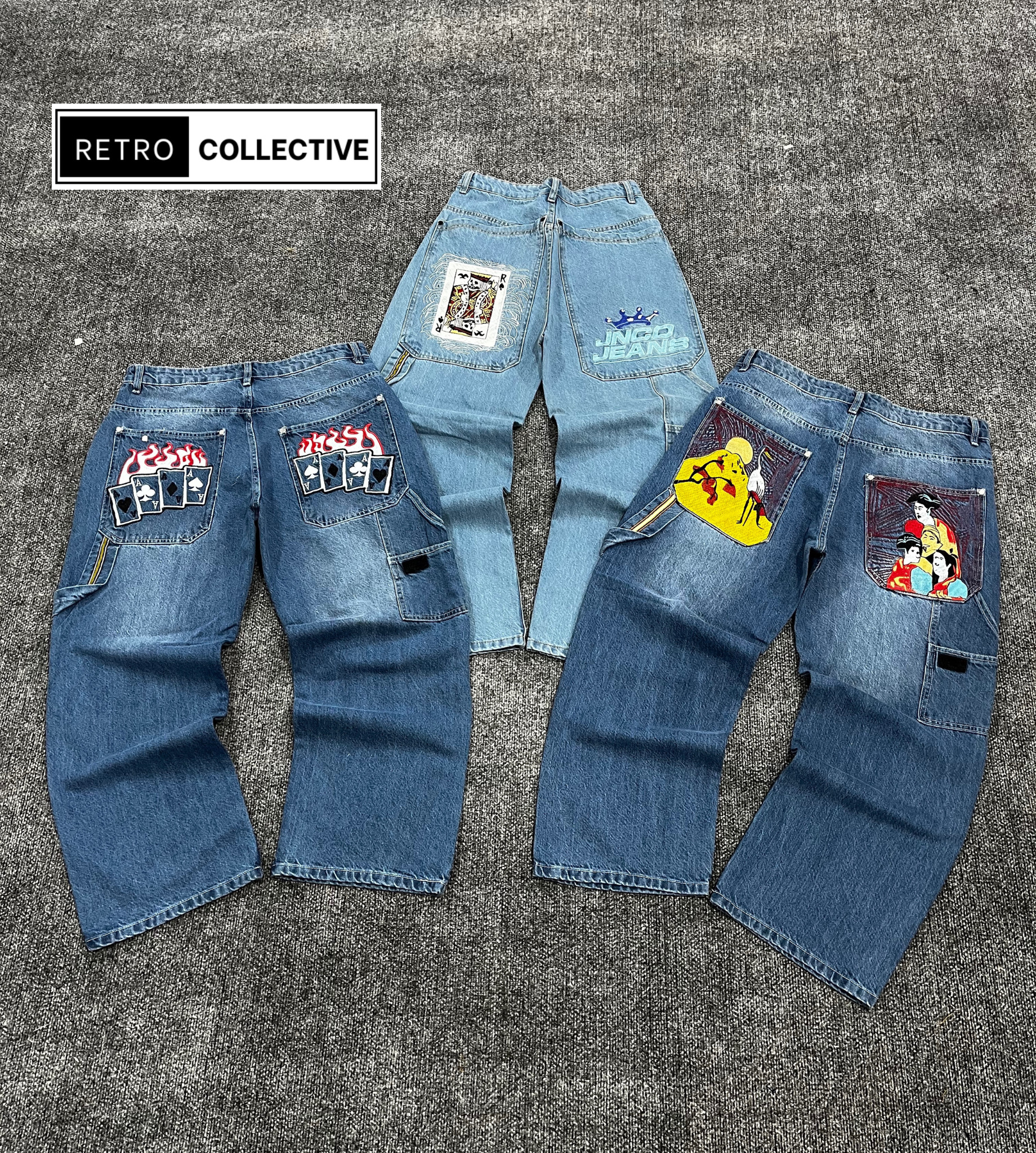 Retro Hip Hop Baggy Jeans {18/12}
