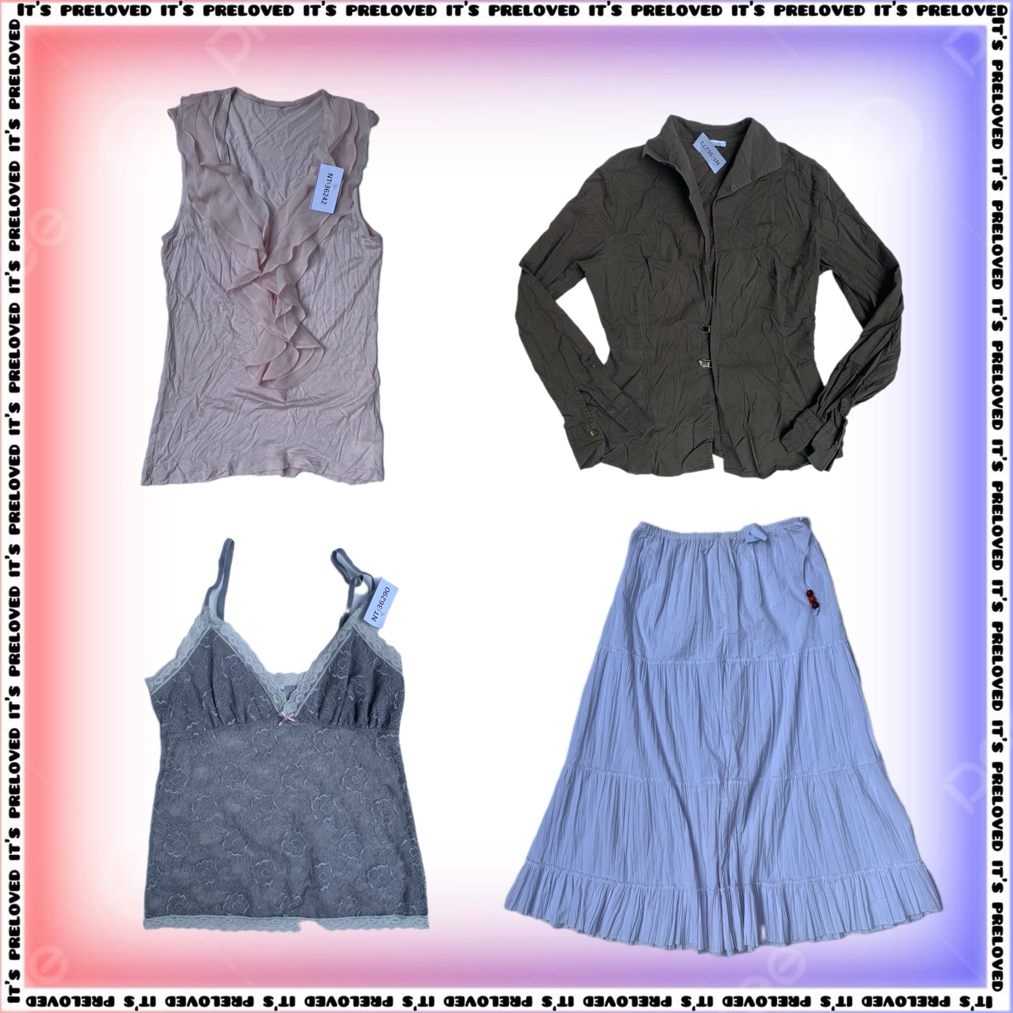 Clean Girl Luxe - Tops, Dresses, Skirts (SS-1742)