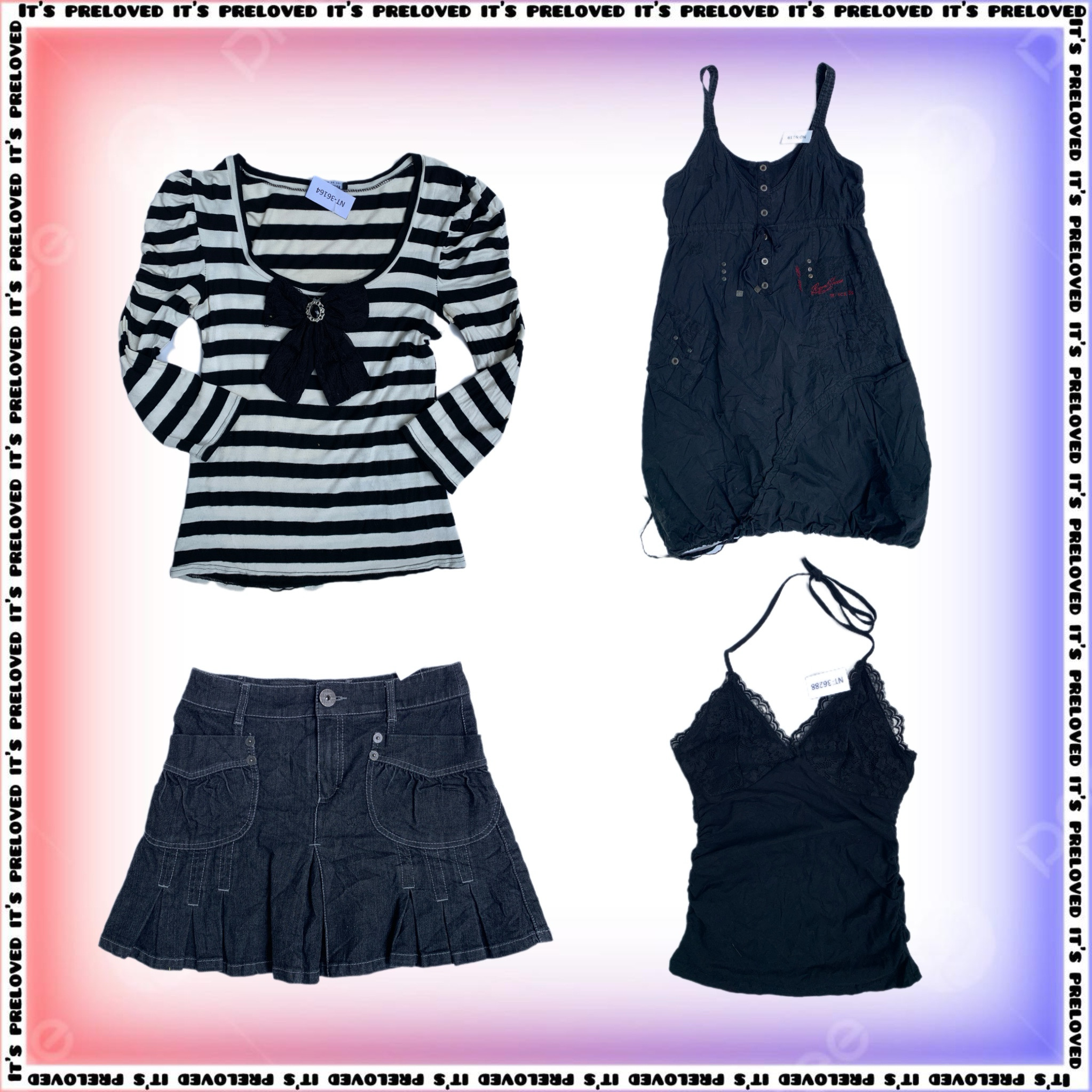 Messy hair energy - Tops, Dreeses, Skirts (SS-1744)