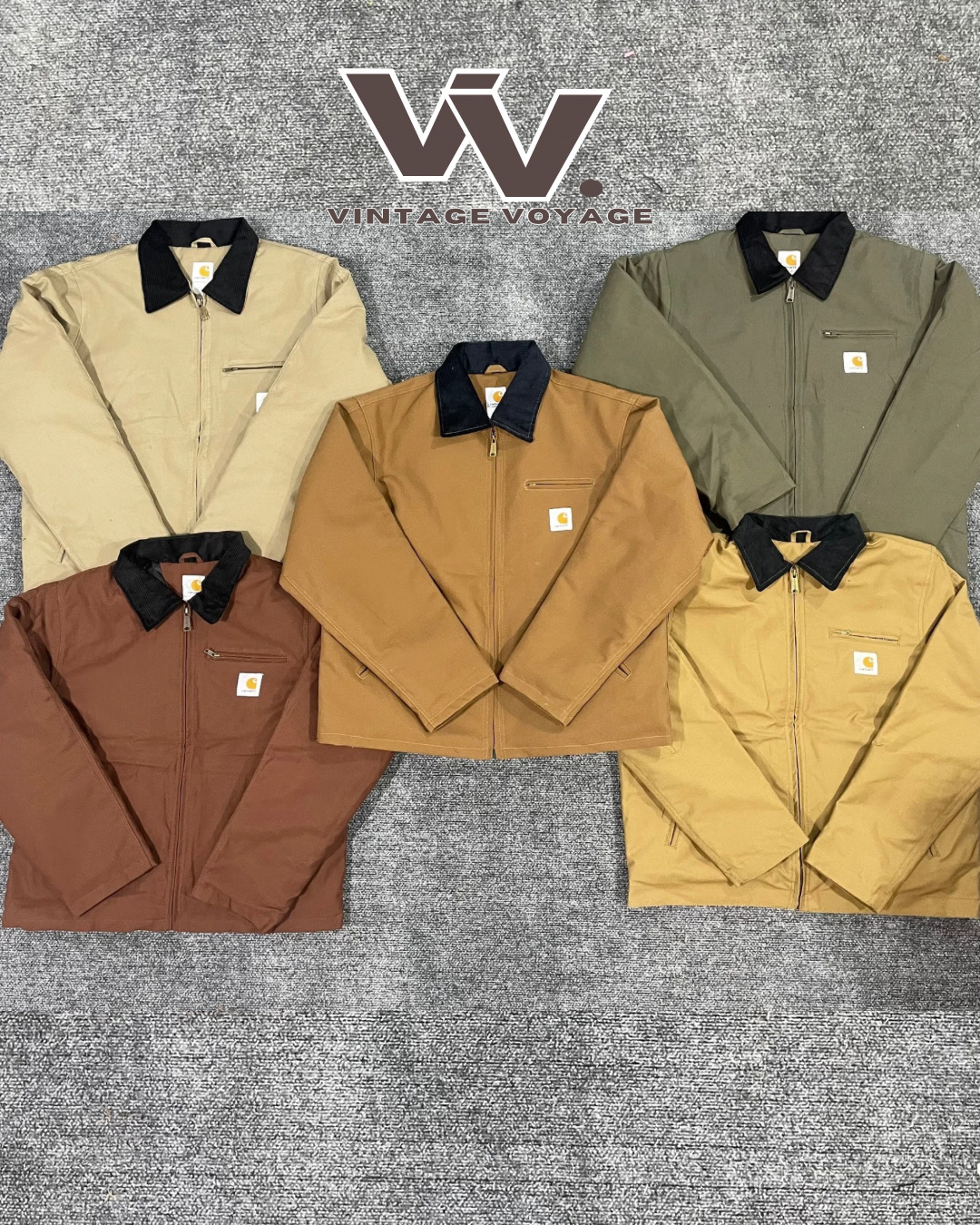 Carhartt reworked style mix colour Detroit jackets #1812