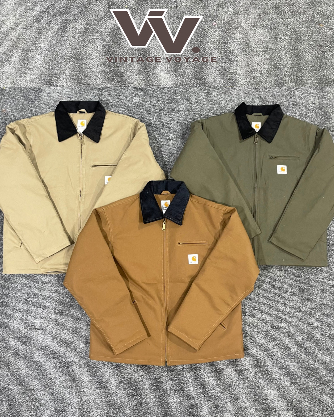 Carhartt reworked style mix colour Detroit jackets #1812