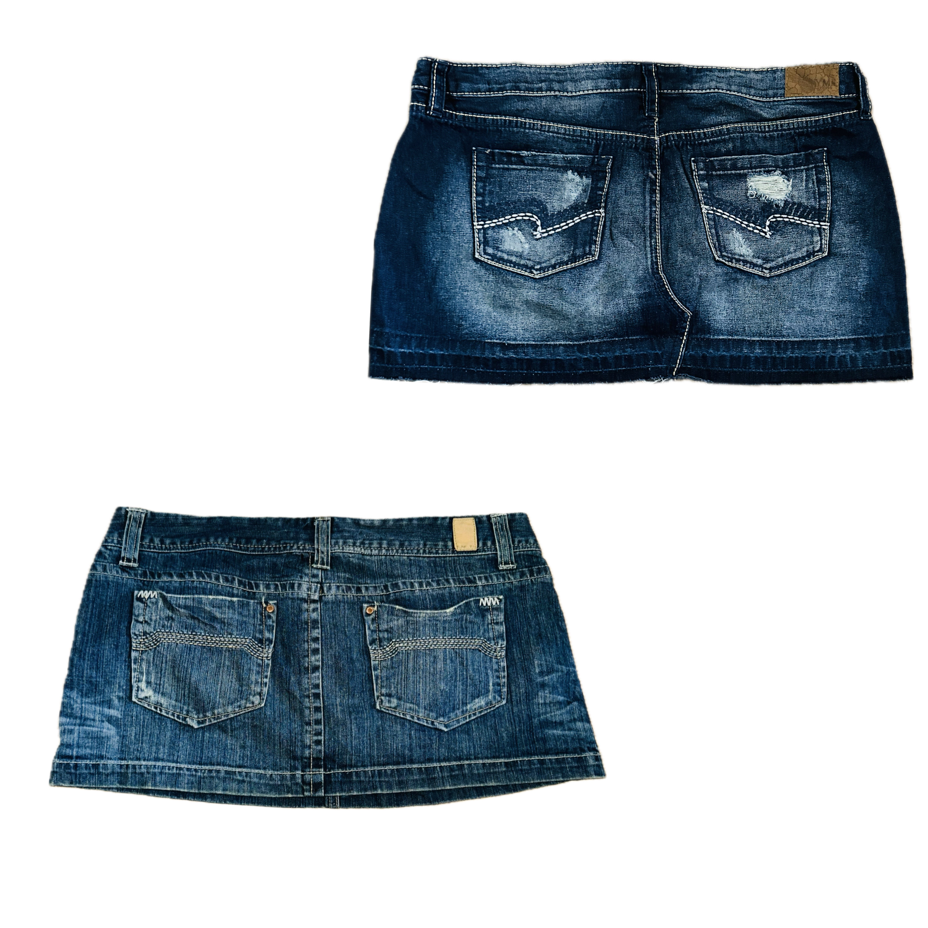 Saia micro mini de jeans Y2K