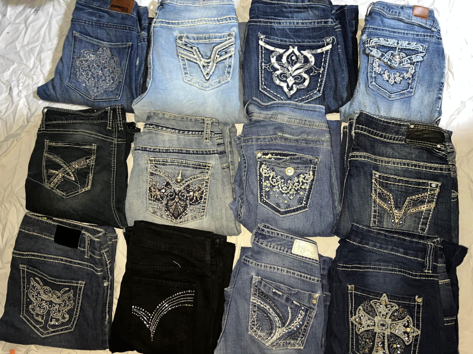 SILVER AND OTHER BRAND JEANS