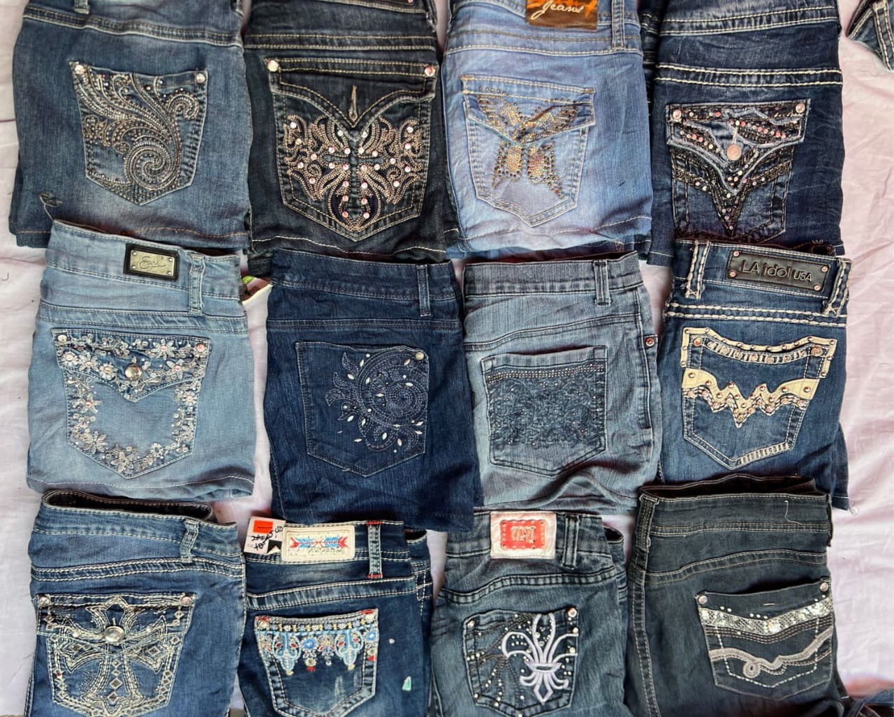 VIGOSS AND OTHER MIX BRANDS MINI SKIRTS (ID 4016)