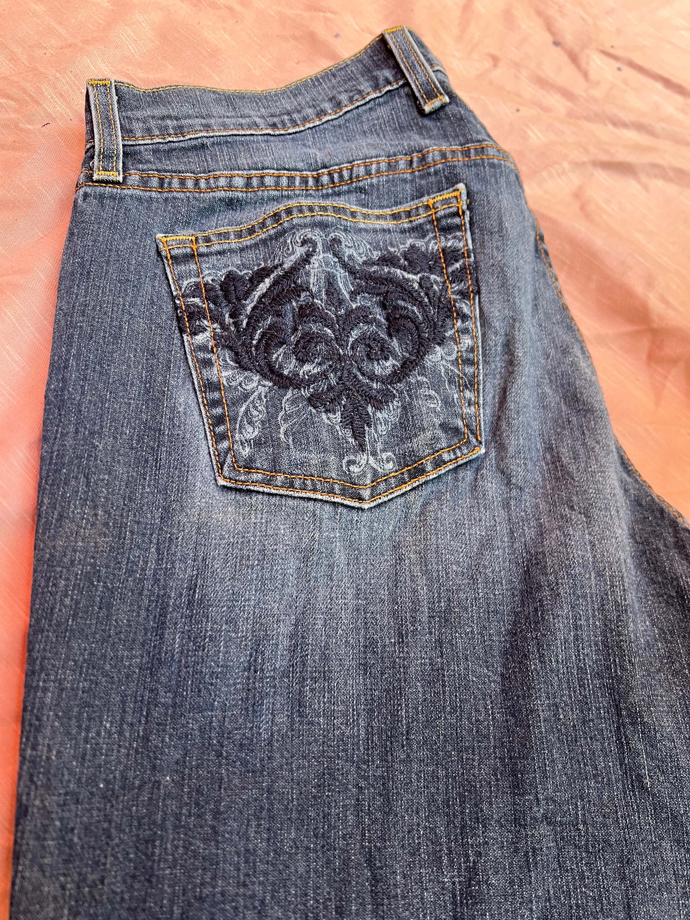 Frauen Schlagjeans y2k