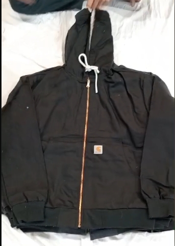 CR1048 Carhartt Upcycled Hooded Jacket Mix