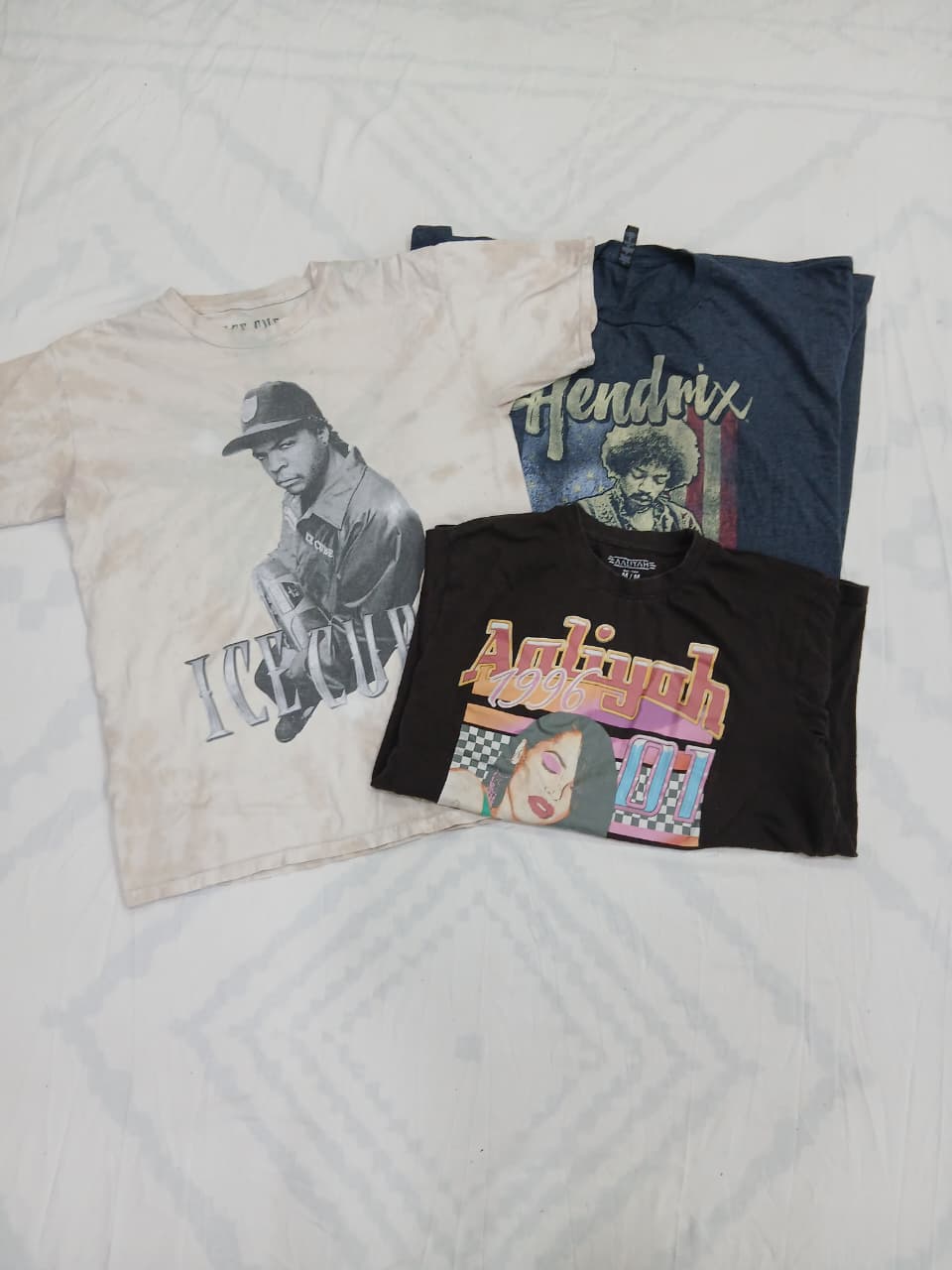 ZV1201 Music Print T-Shirts