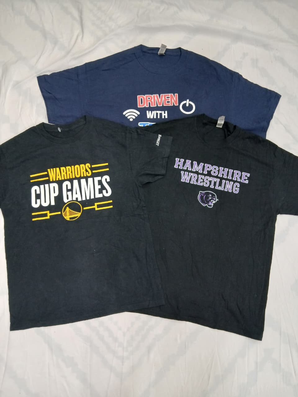 ZV1206 Unbranded University Print T-Shirts