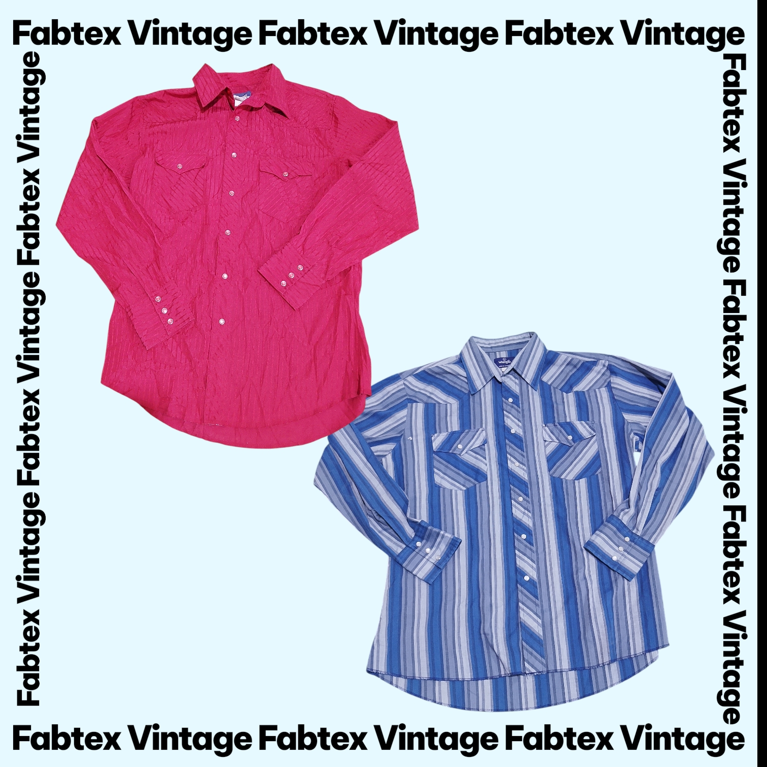 (FV-820) Wrangler Button Down Shirt