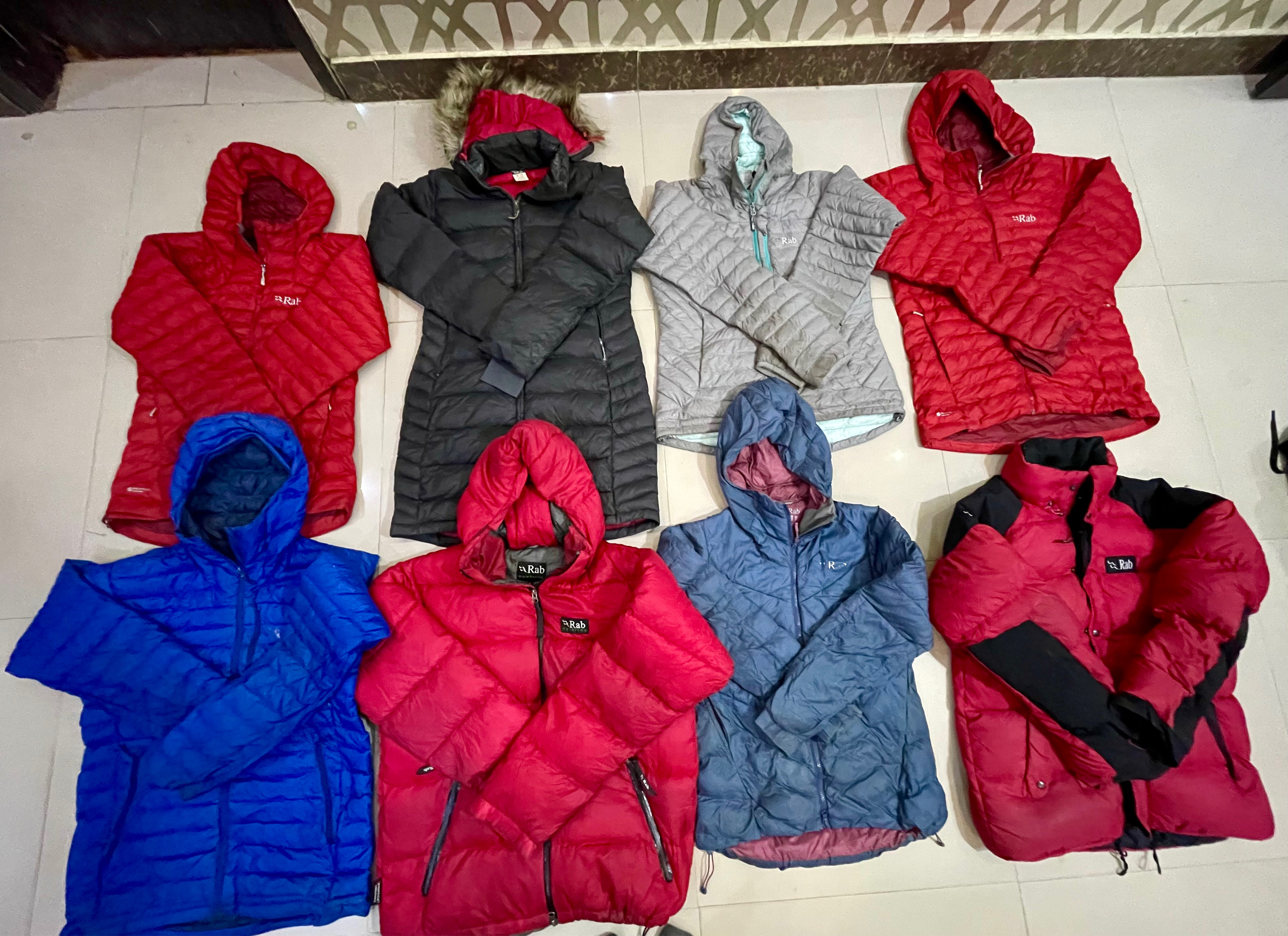 Rab puffers jackets