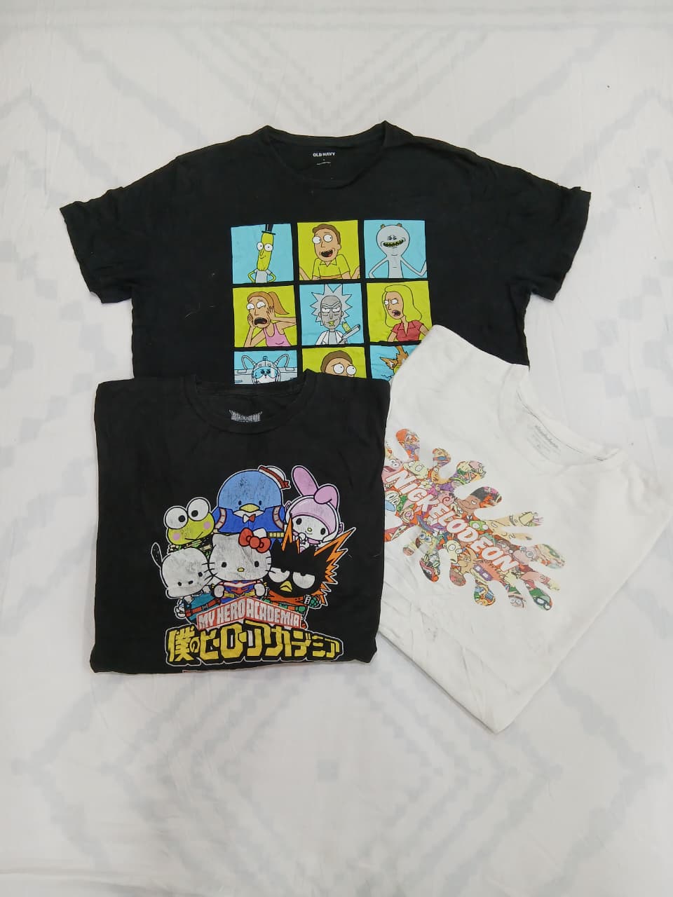 ZV1217 Cartoon Print T-Shirts