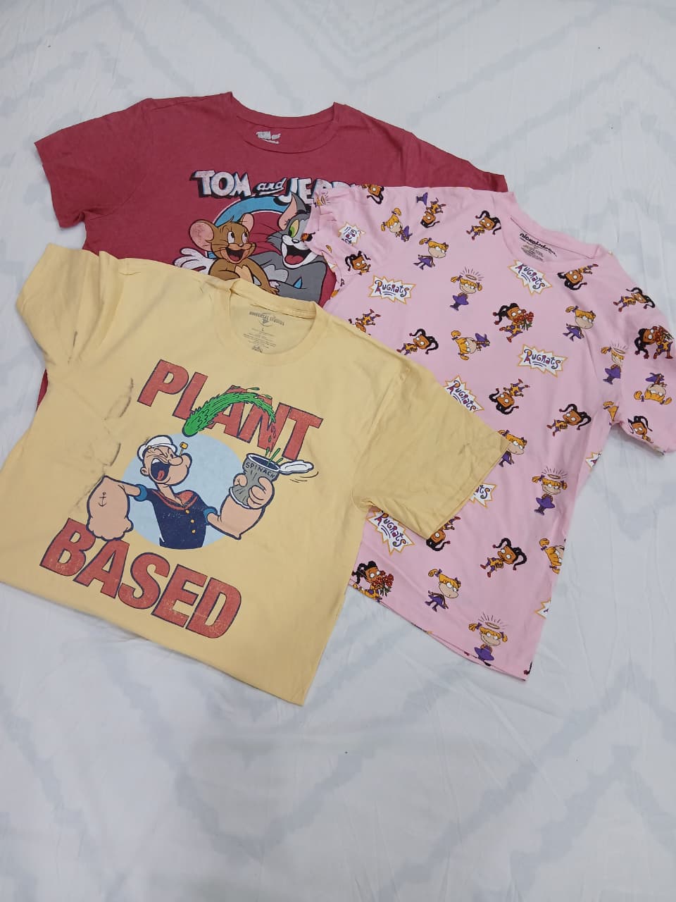 ZV1218 Cartoon Print T-Shirts