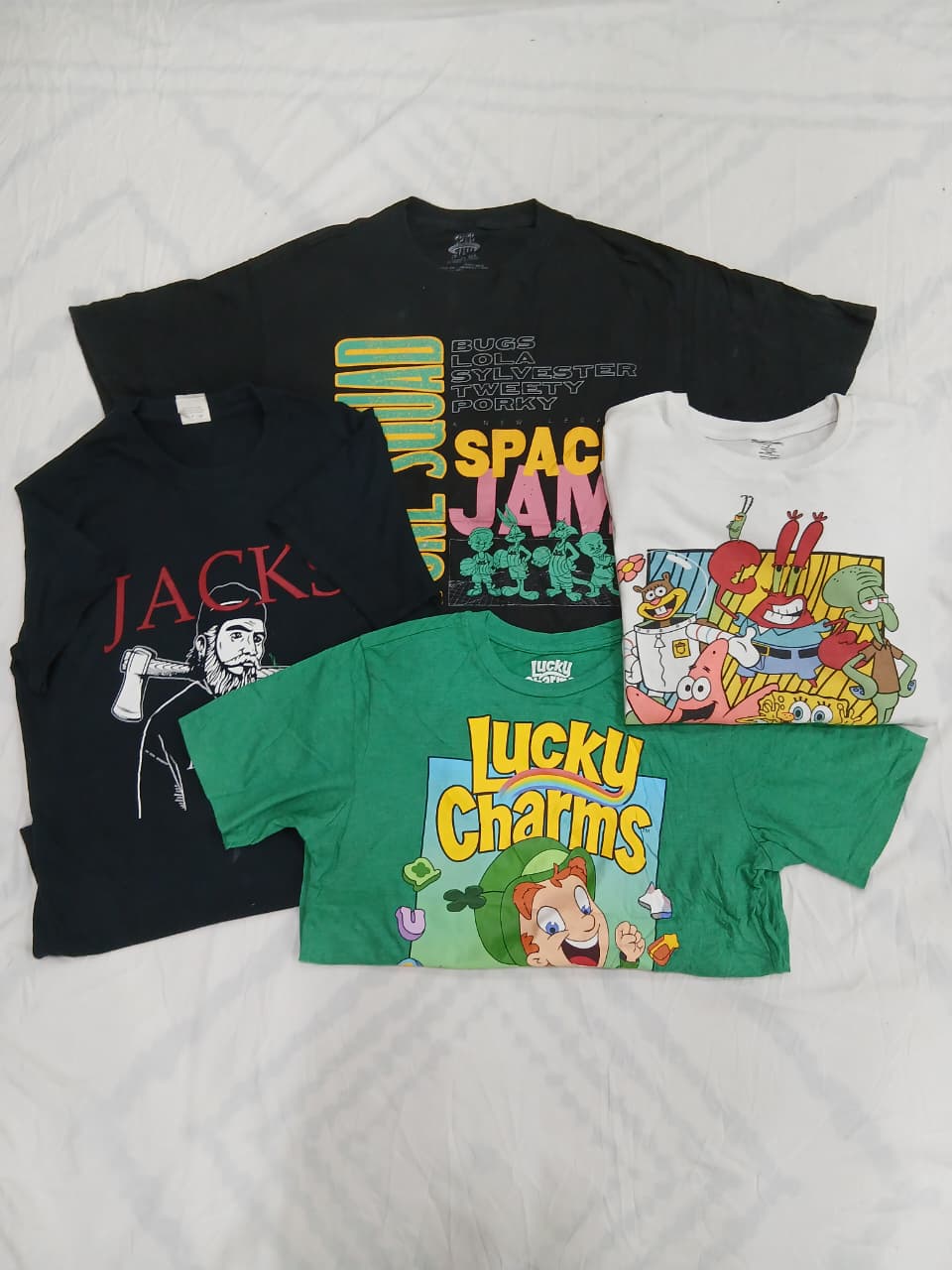 ZV1221 Cartoon Print T-Shirts