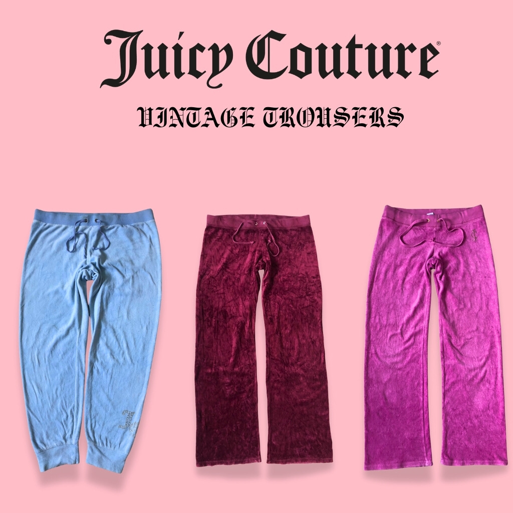 Juicy Couture (Y2K-Inspired Vintage) Trousers Bundle – 13 PCS