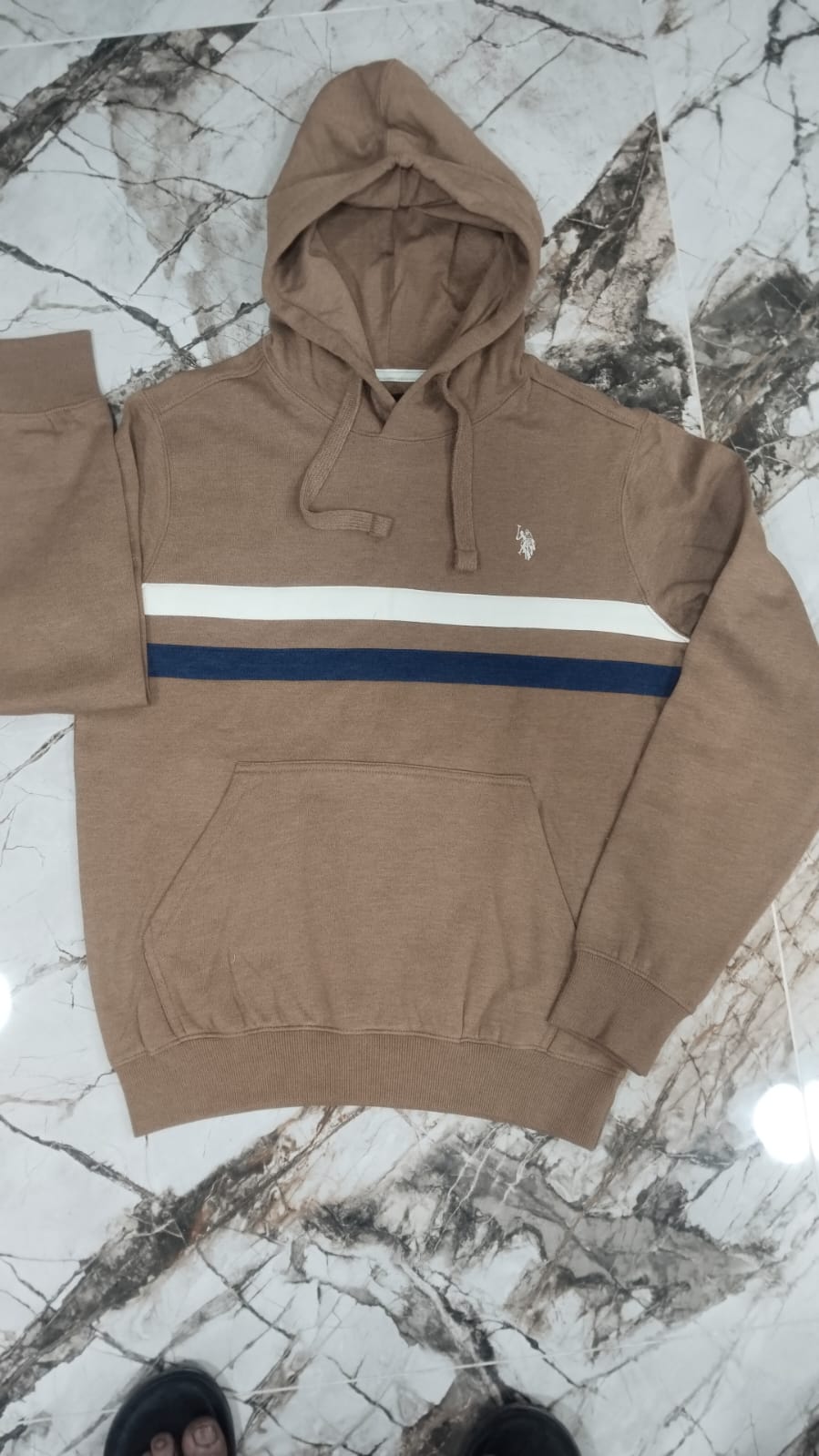 Mens US polo fleece hoodies