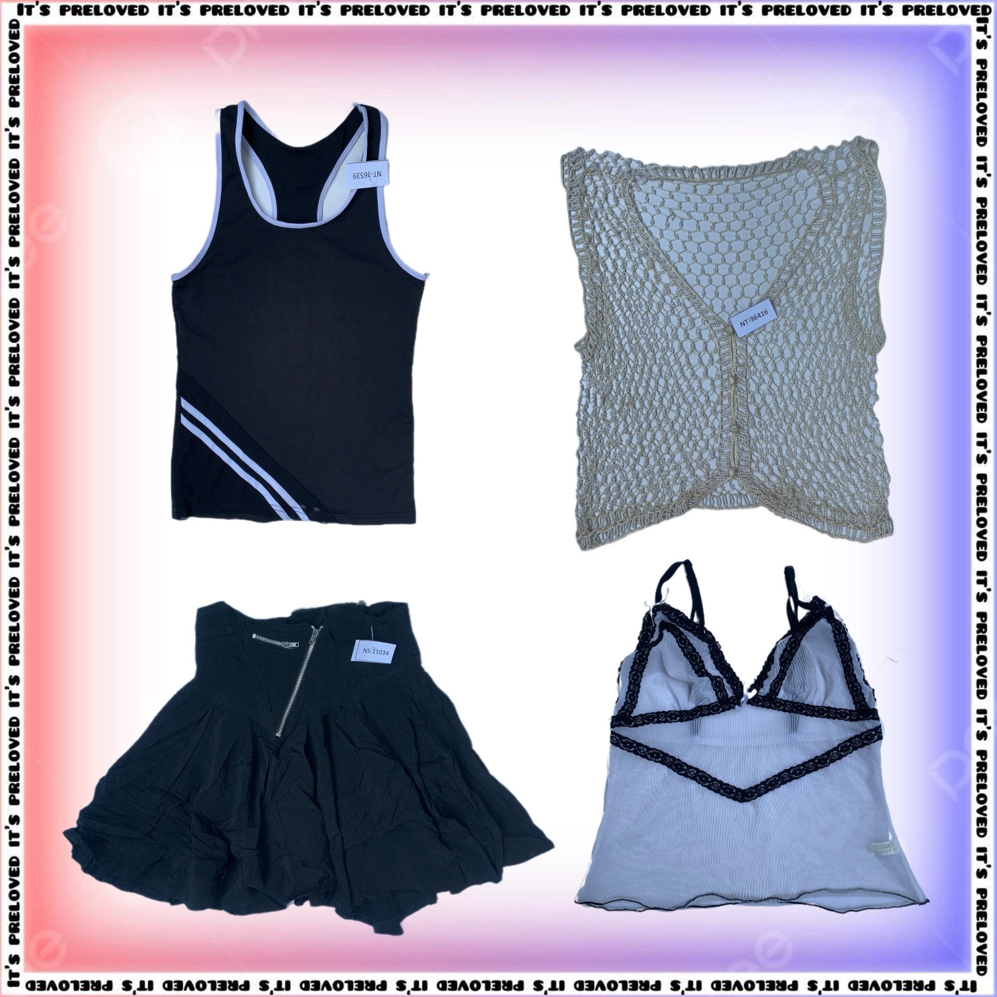 Sleek Street Minimal - Tops, Dreeses, Skirts (SS-1750)