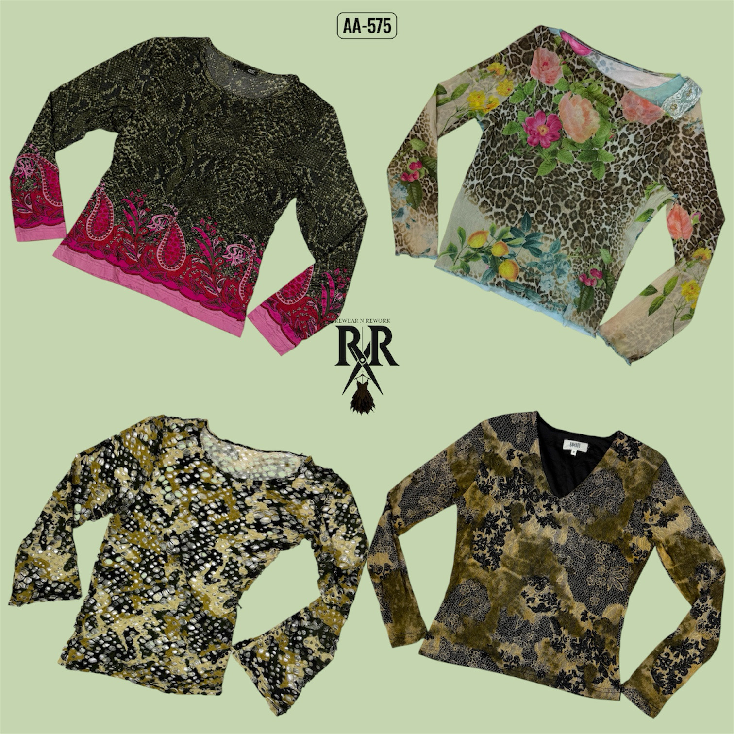 Y2K The Nature Vibe Full Sleeve Tops (AA-575)