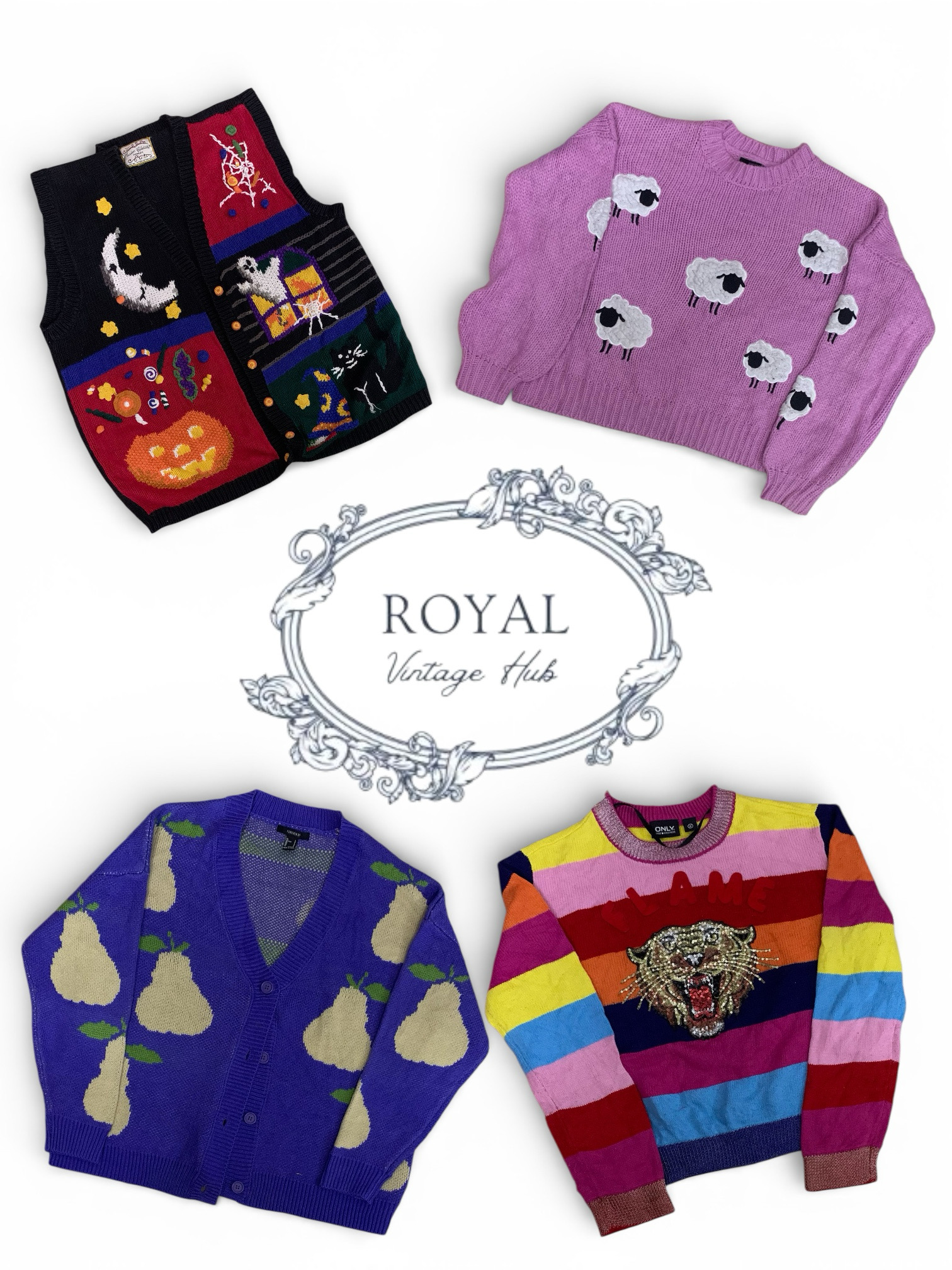 ヴィンテージ / Y2K ウィムジカル ニットウェア バンドル