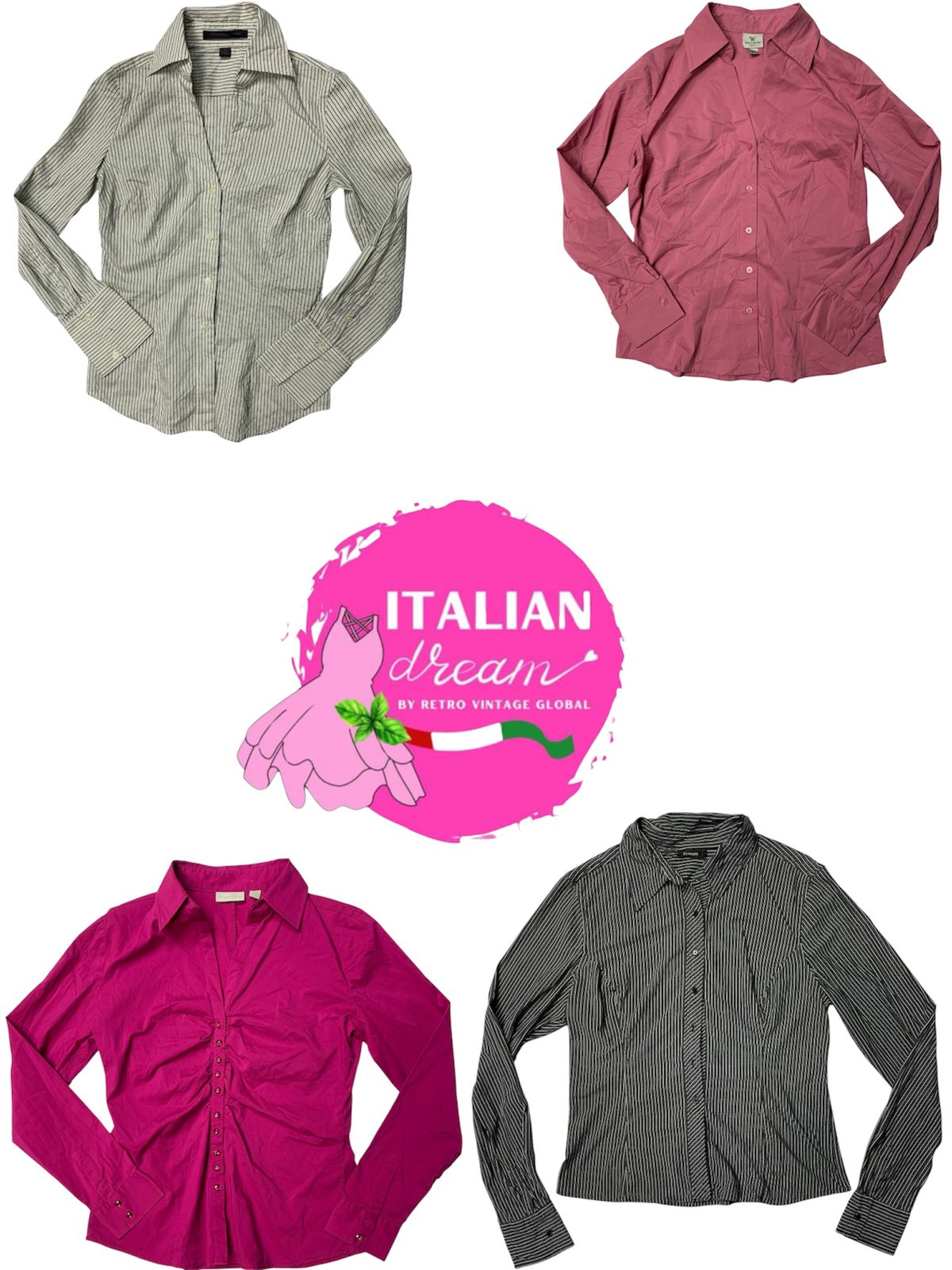 chemises de bureau uniques y2k