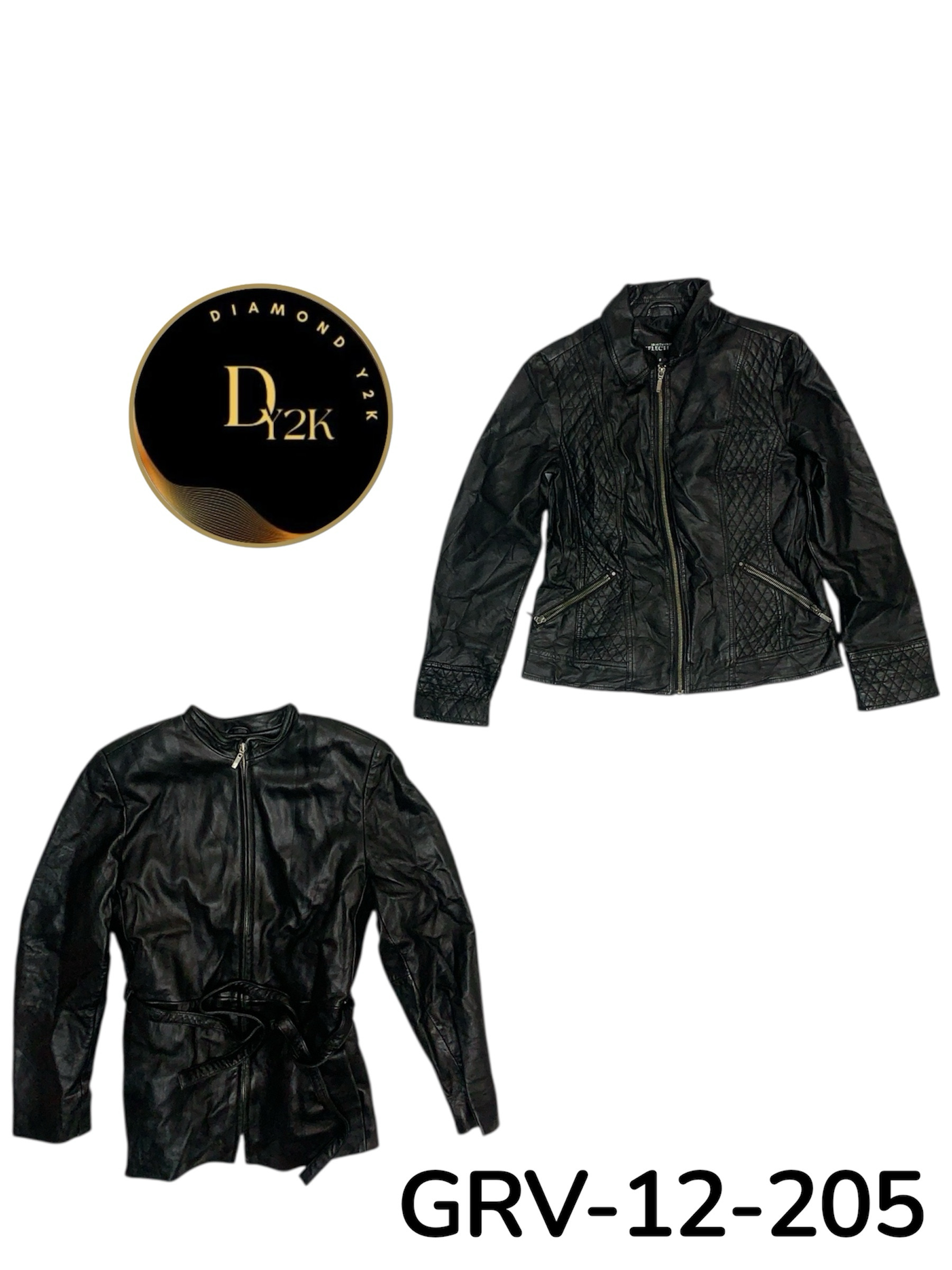 ヴィンテージY2Kデニムジャケット – クラシック2000年代スタイル (GRV-12-206)