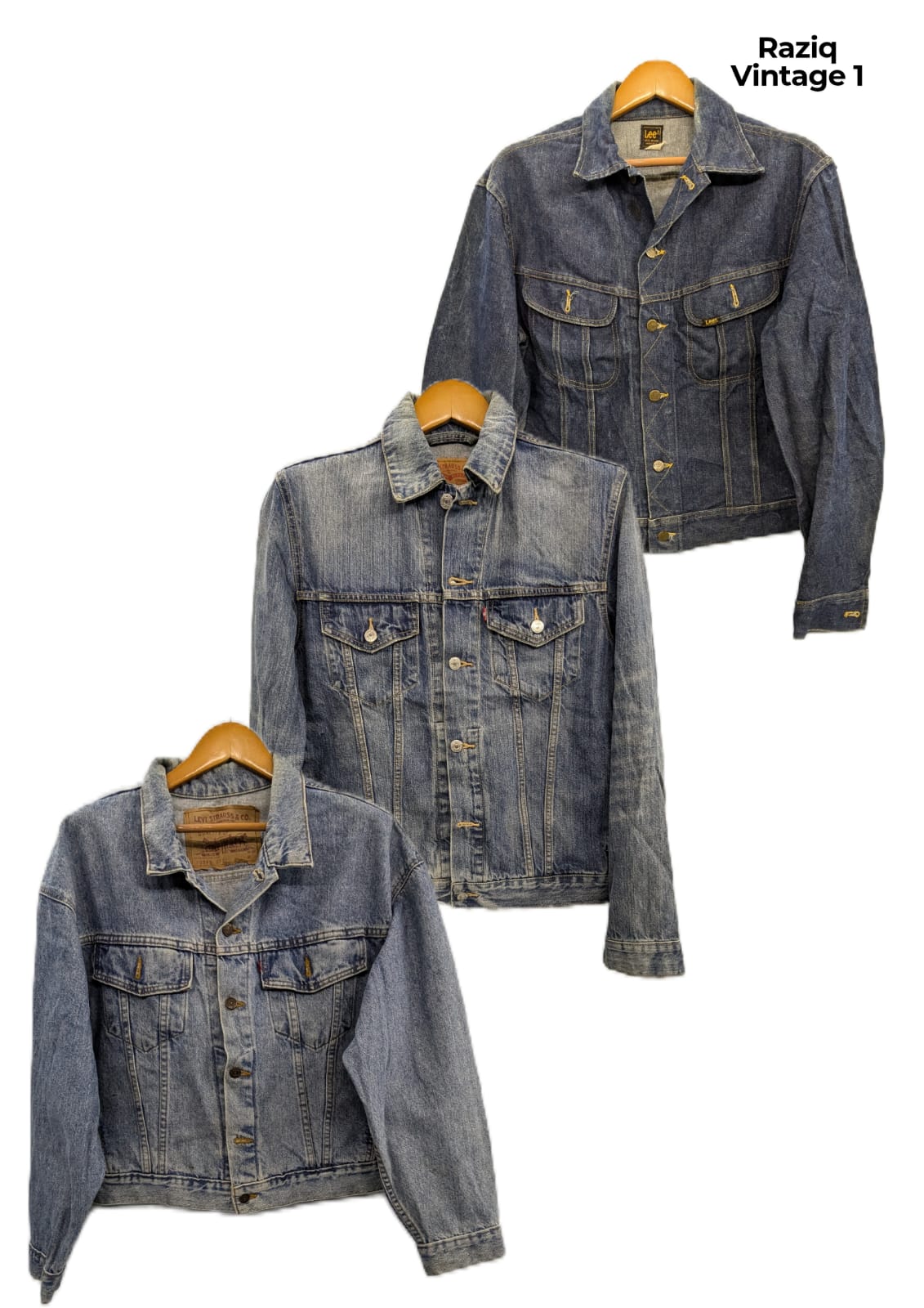 RV1348 Levi's,Lee, Wrangler Jaquetas de Jeans