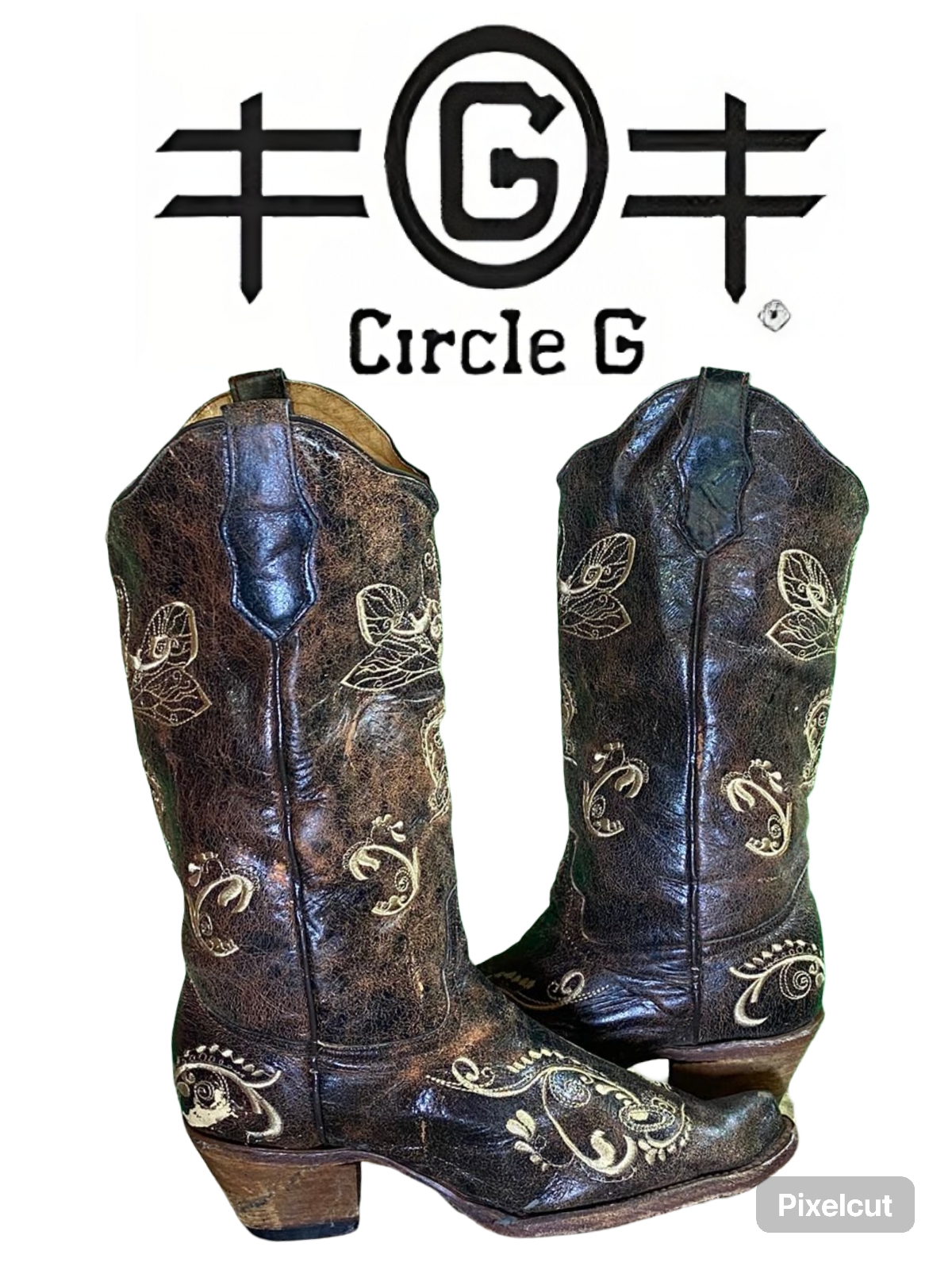 「Gv 244 最も有名なヴィンテージカウボーイブーツ」