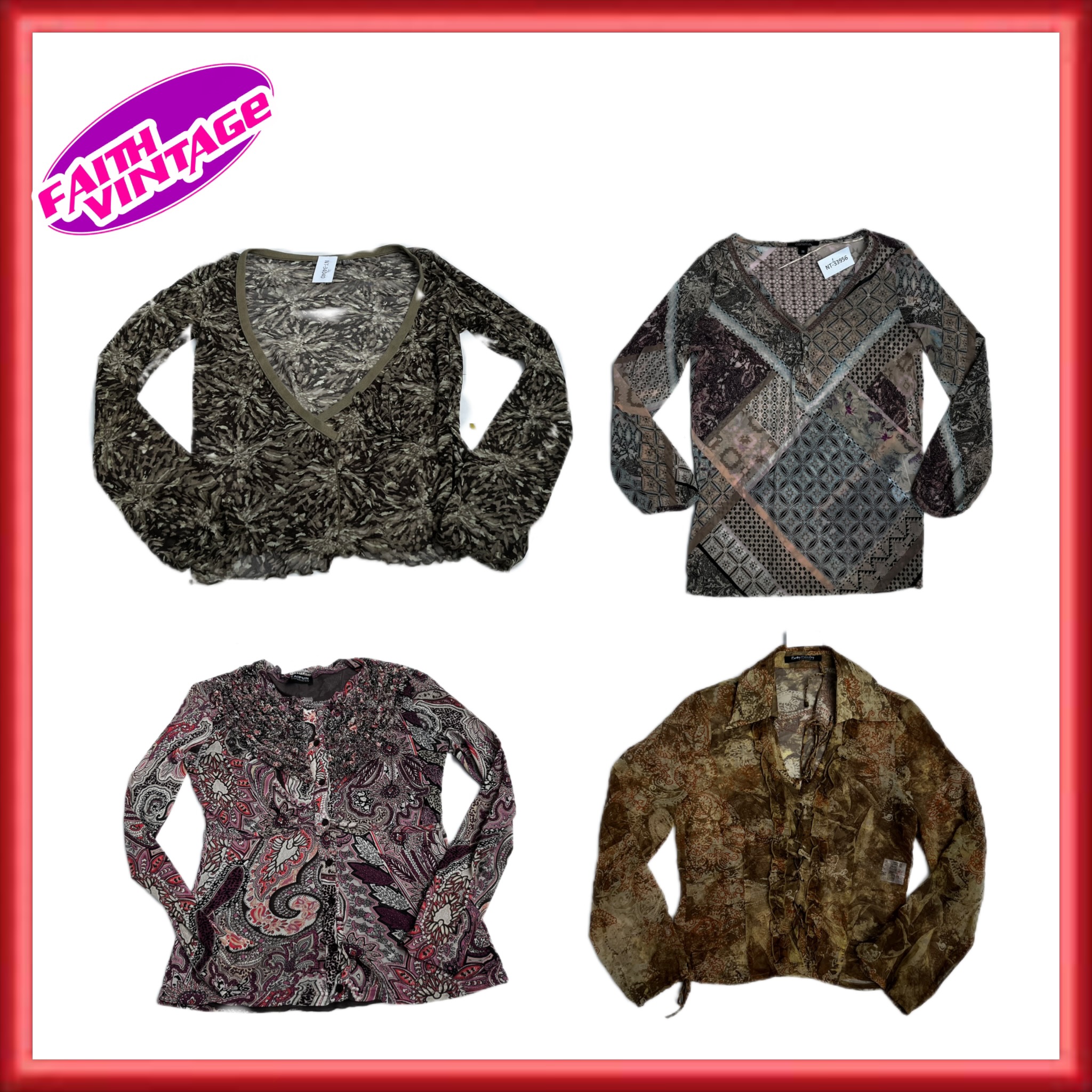 Salvatore Prints Top(FV-247)