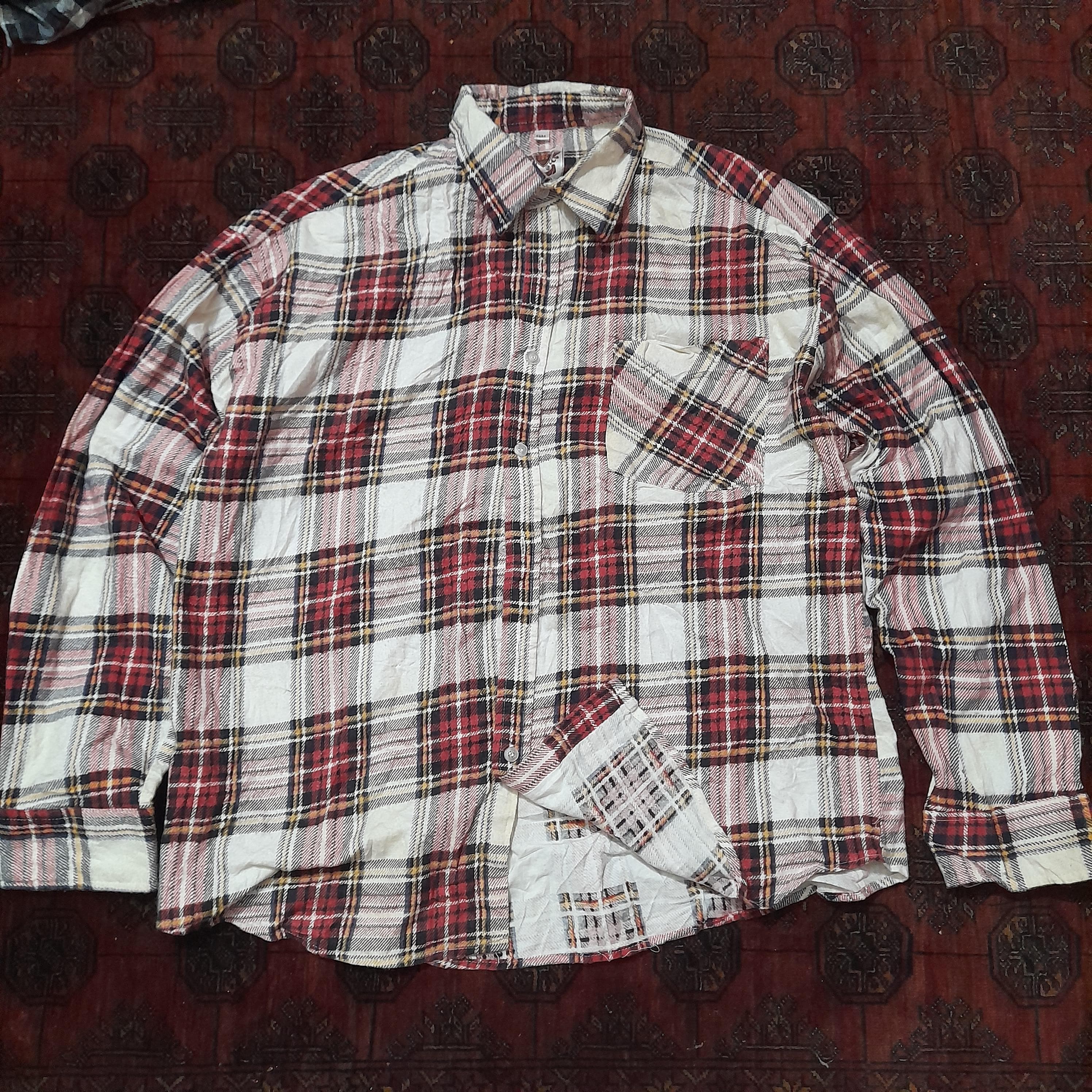 chemise imprimée en flanelle P10