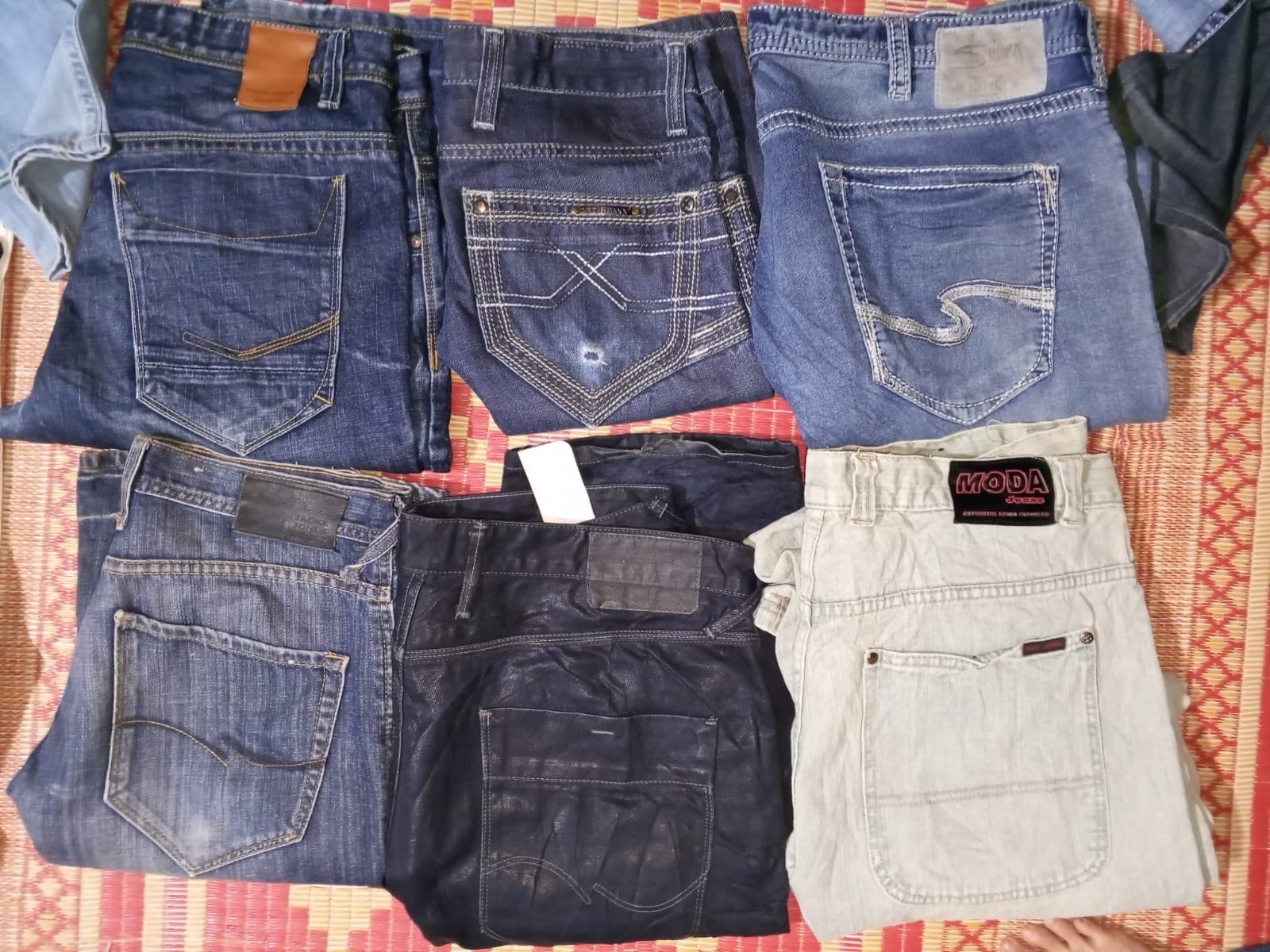 DIESEL AND OTHER MIX BRANDS JEANS (ID 360)