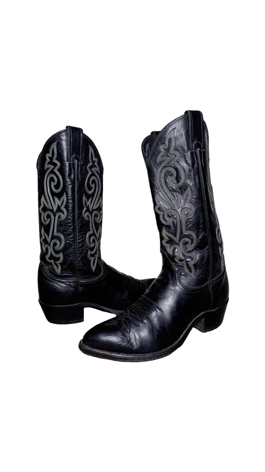 「MV346# Famous Brand Vintage Cowboy Boots」