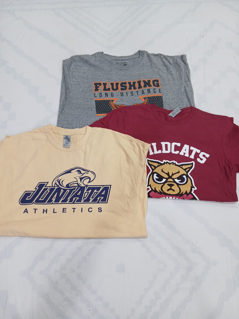 Camiseta com estampa de universidade sem marca CRZ1203