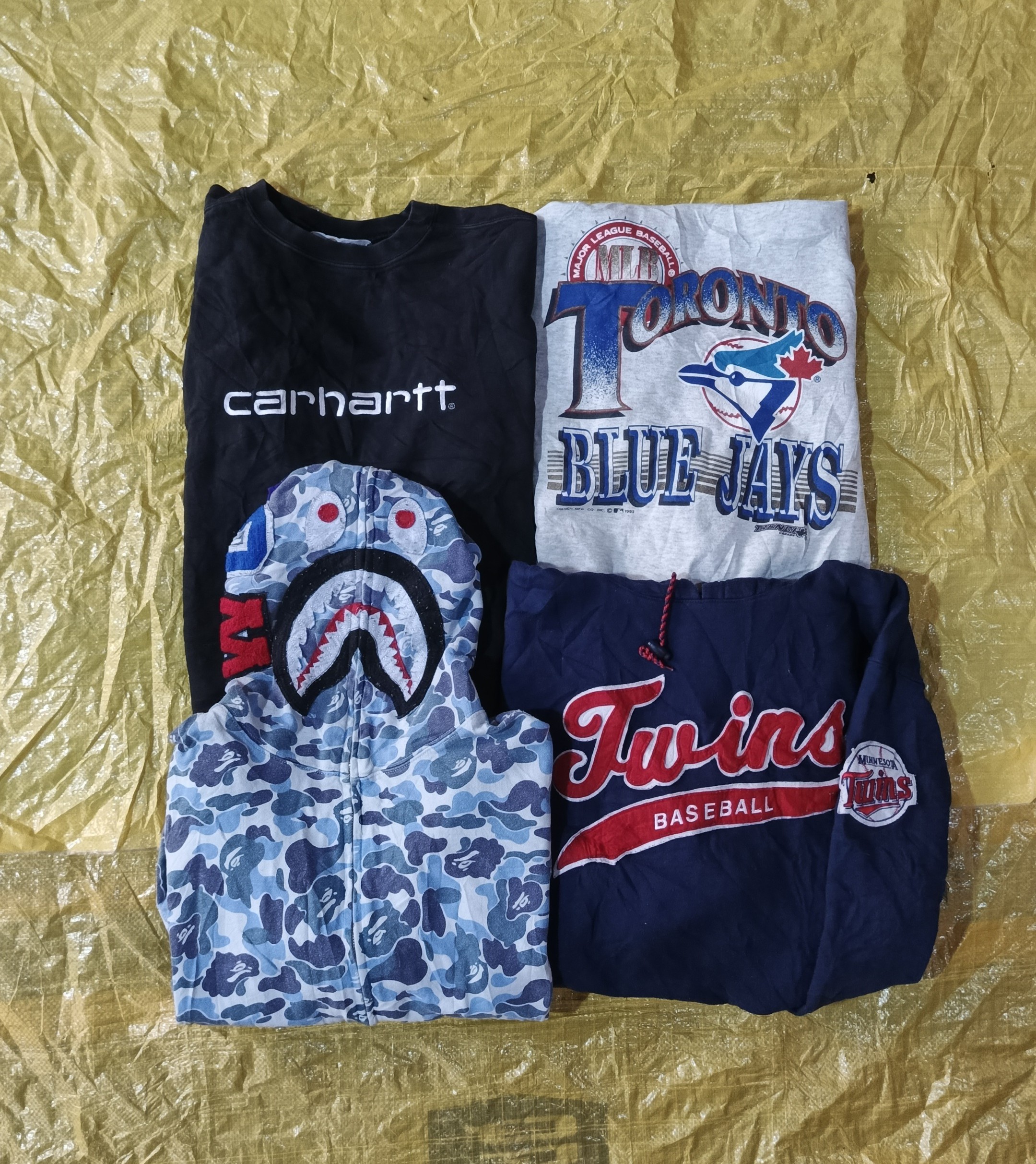 A bathing ape, mix sweatshirts