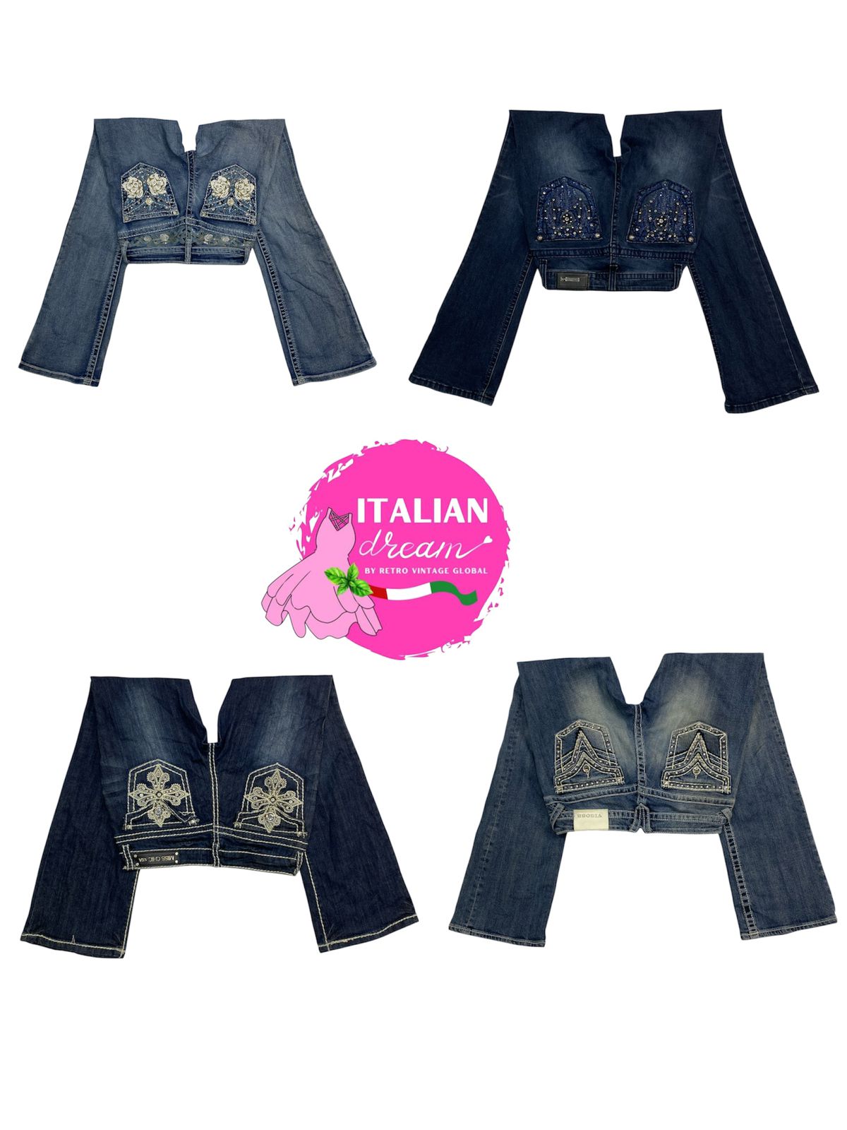 Jean flare incroyable Y2k