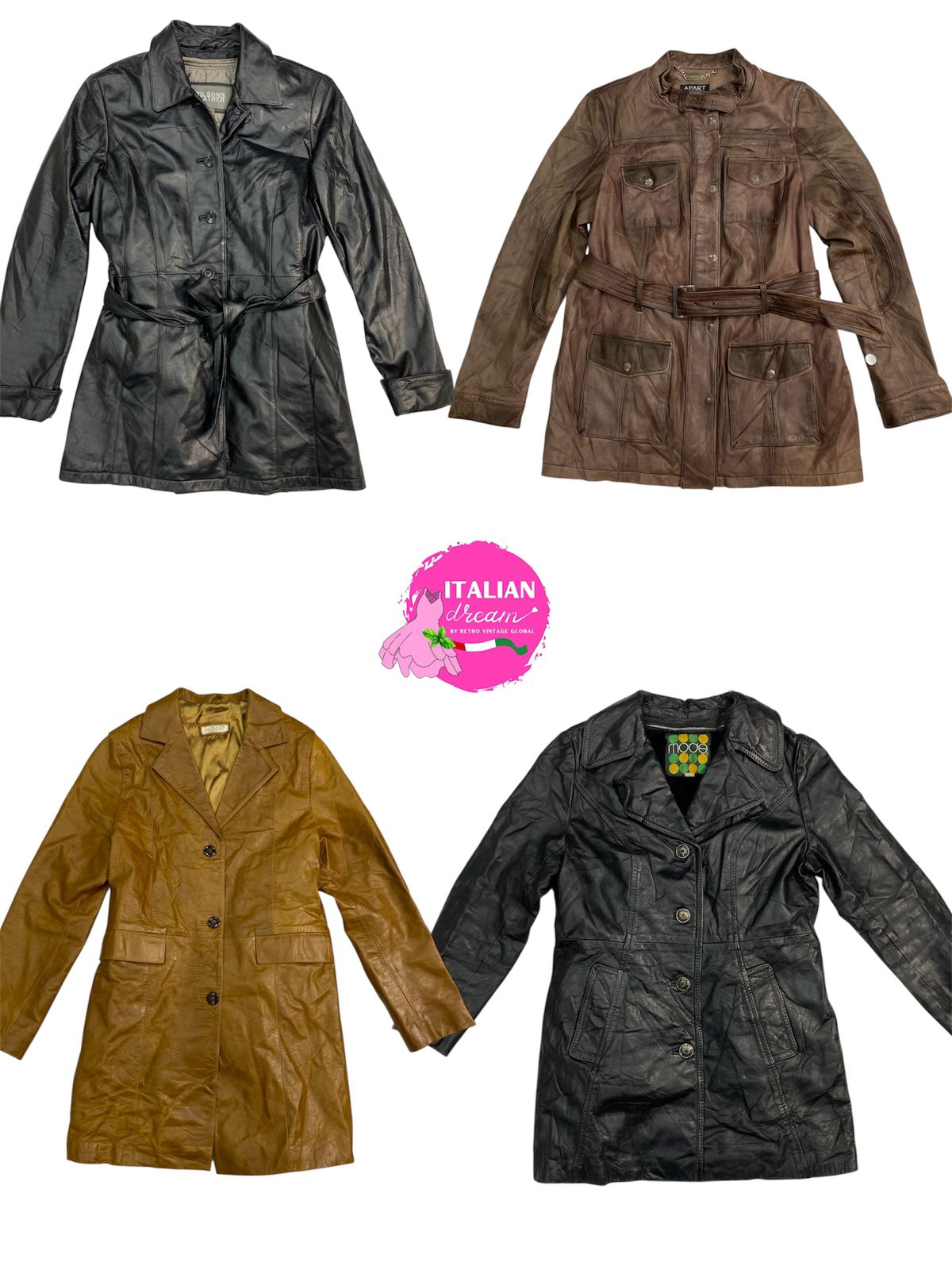 Vestes en cuir premium Y2K