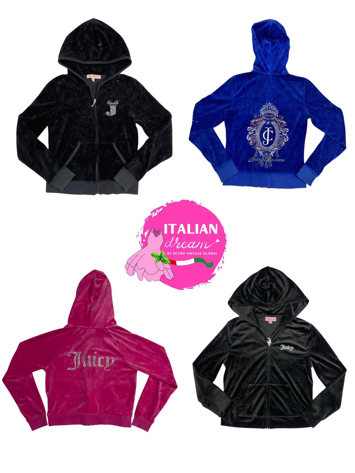 Fantastici hoodie couture di succo