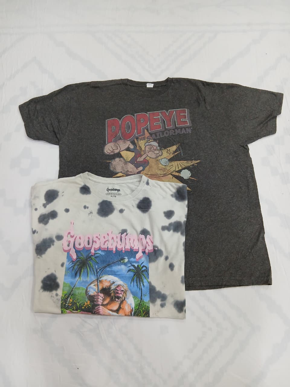 CRZ1217  Cartoon Print T-Shirt Mix