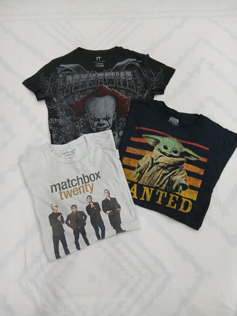 CRZ1226 Movie/show printed t shirt