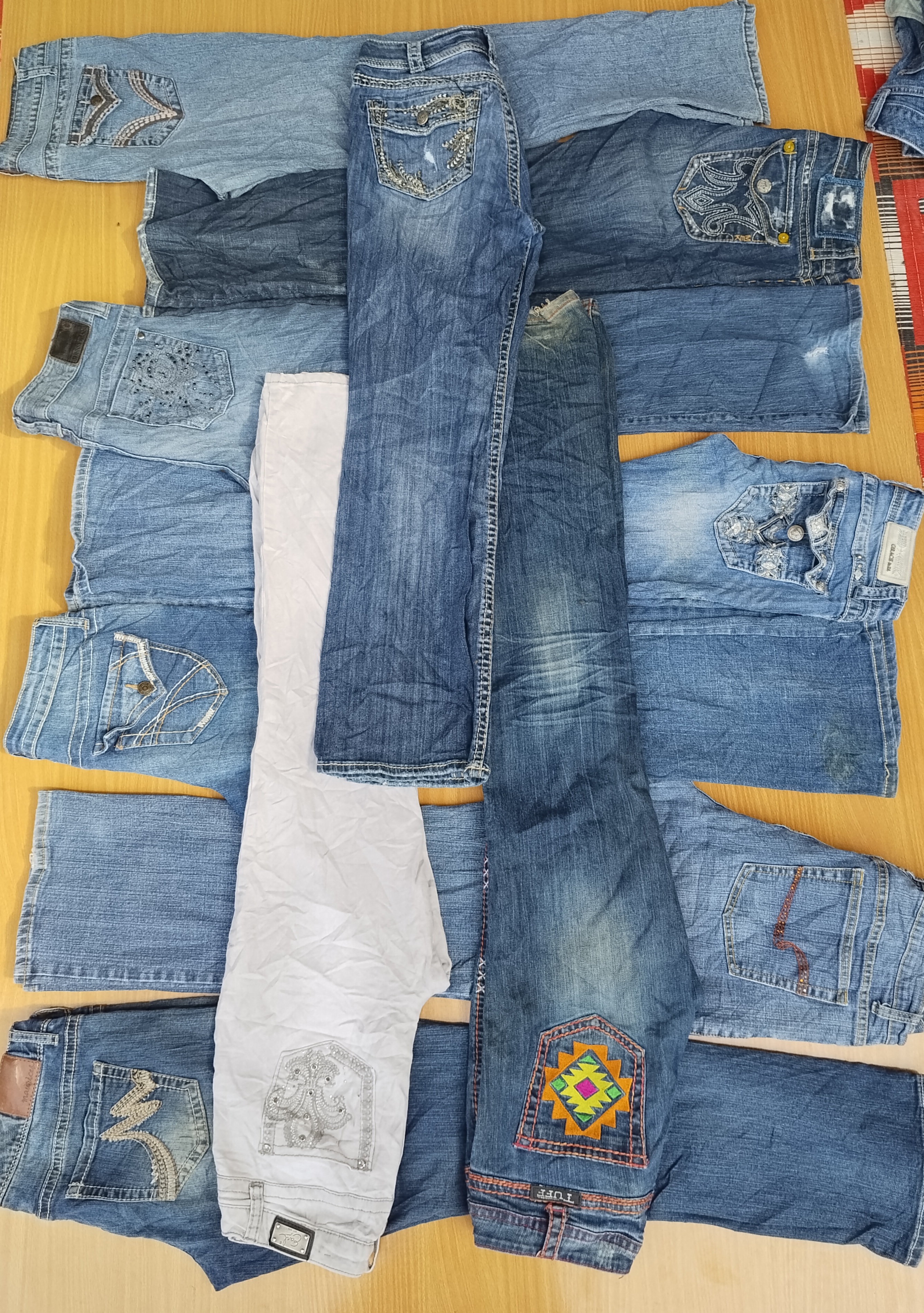 MEK DENIM E OUTROS JEANS FEMININOS (LJ-34)
