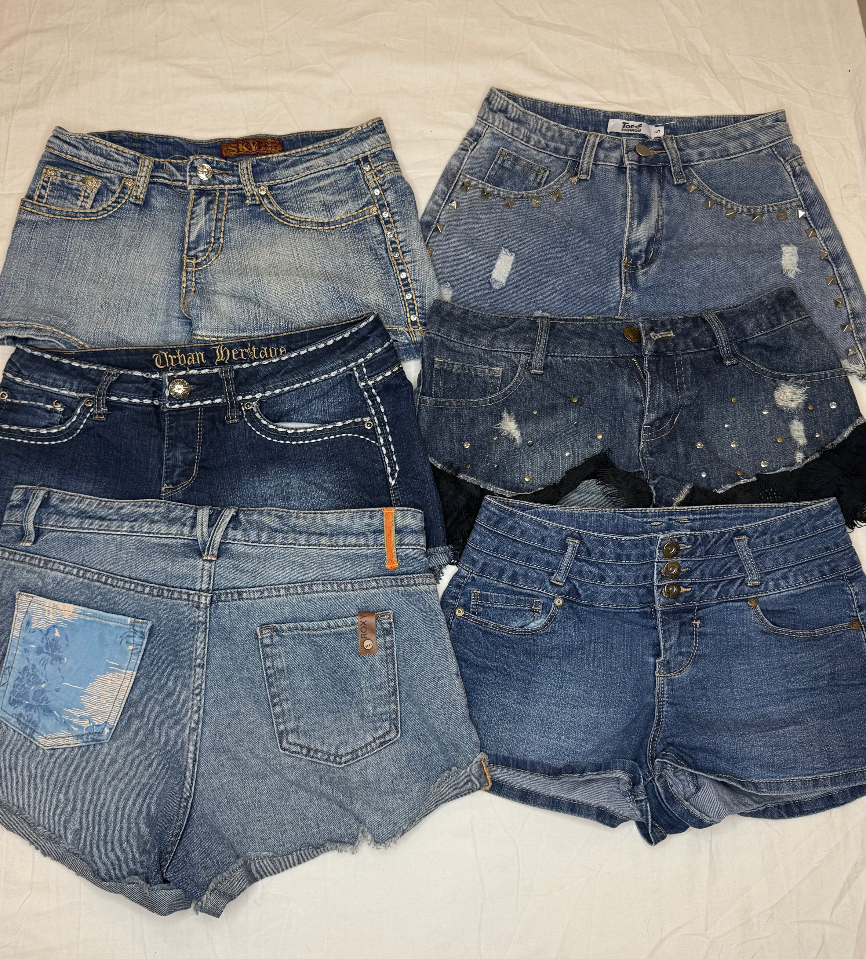 Y2K Micro Mini Shorts | V-T246