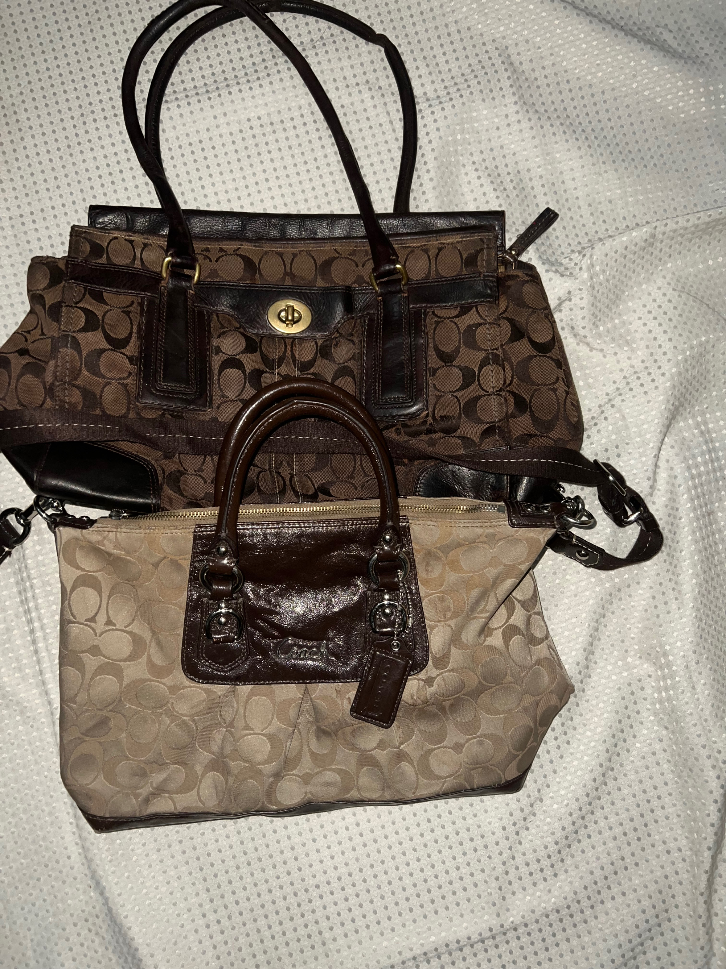 Coach hand bag