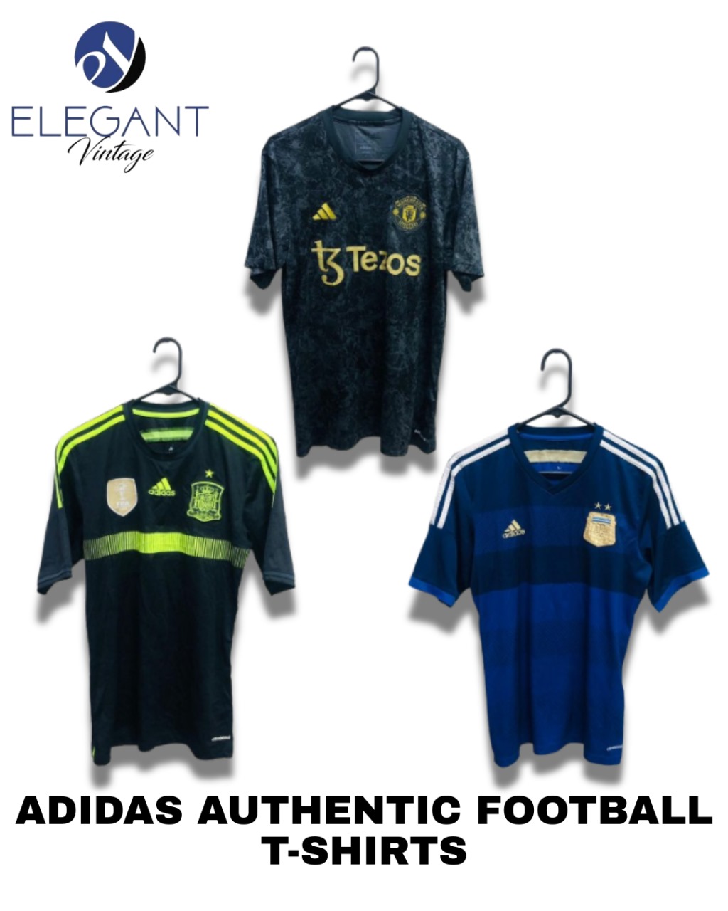 Adidas (100% authentisch) Fußball T-Shirts - EVM0541
