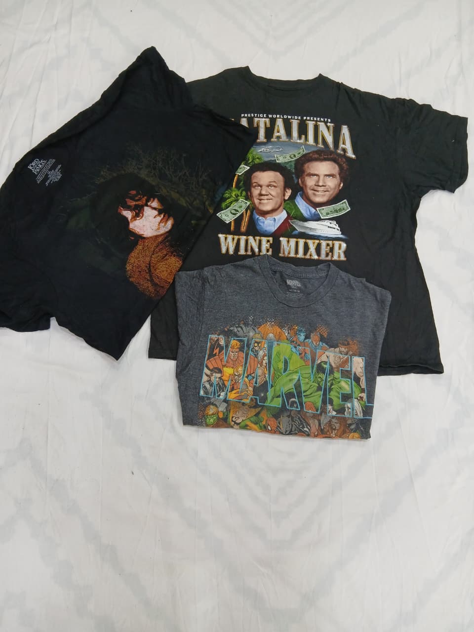 Pacote de Camisetas Impressas de Filmes e Programas de TV ZV1260