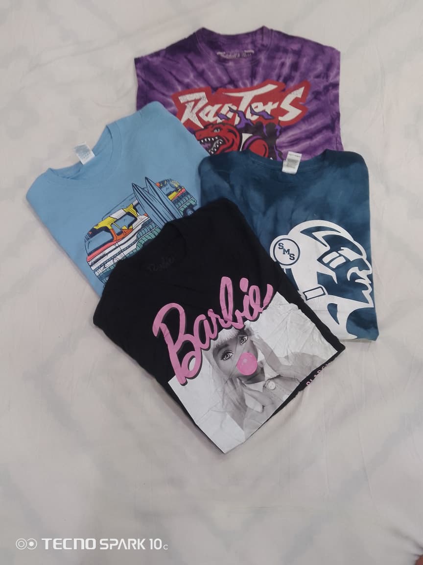 CRZ1286 無地のプリントTシャツ